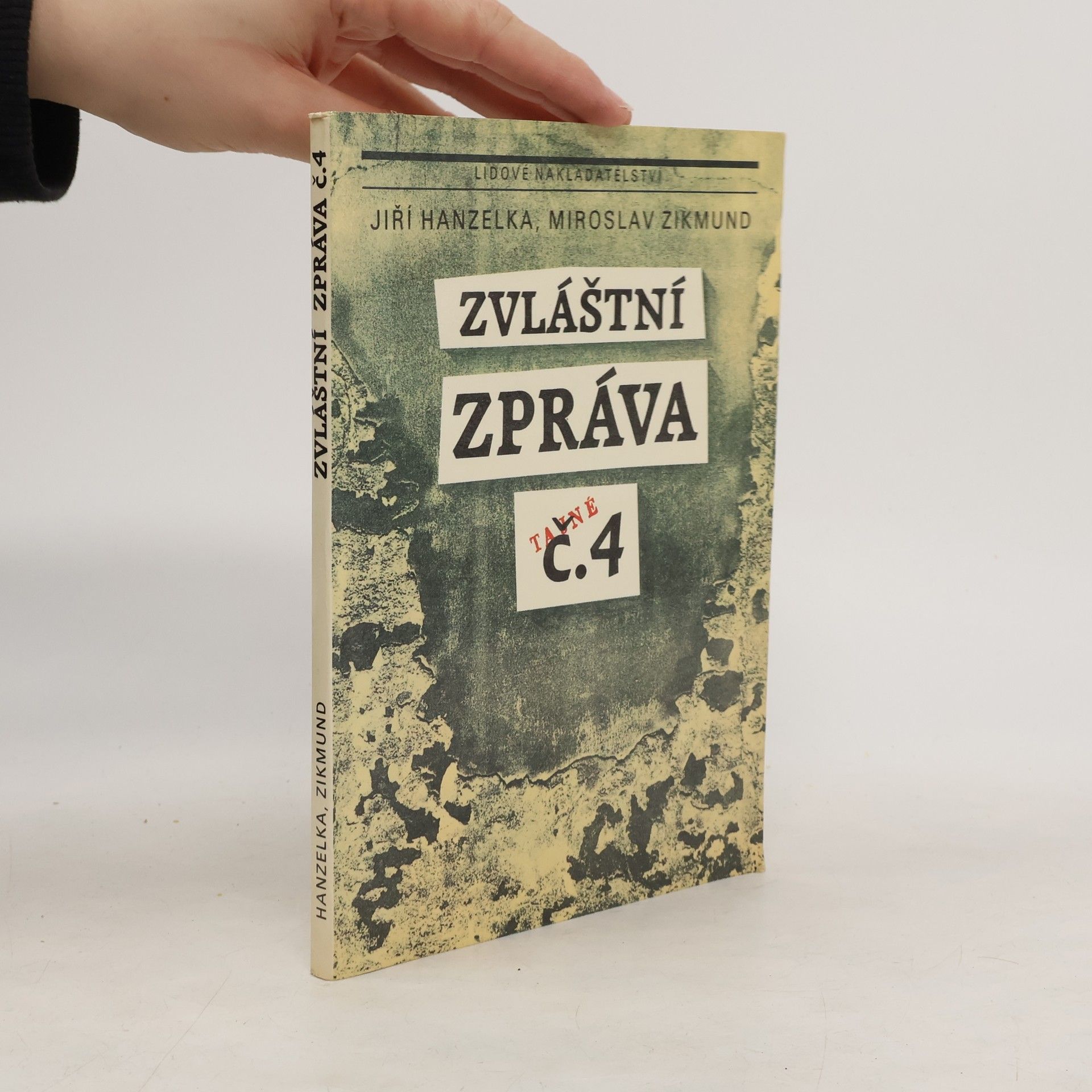 Jiří Hanzelka Zvláštní zpráva č. 4