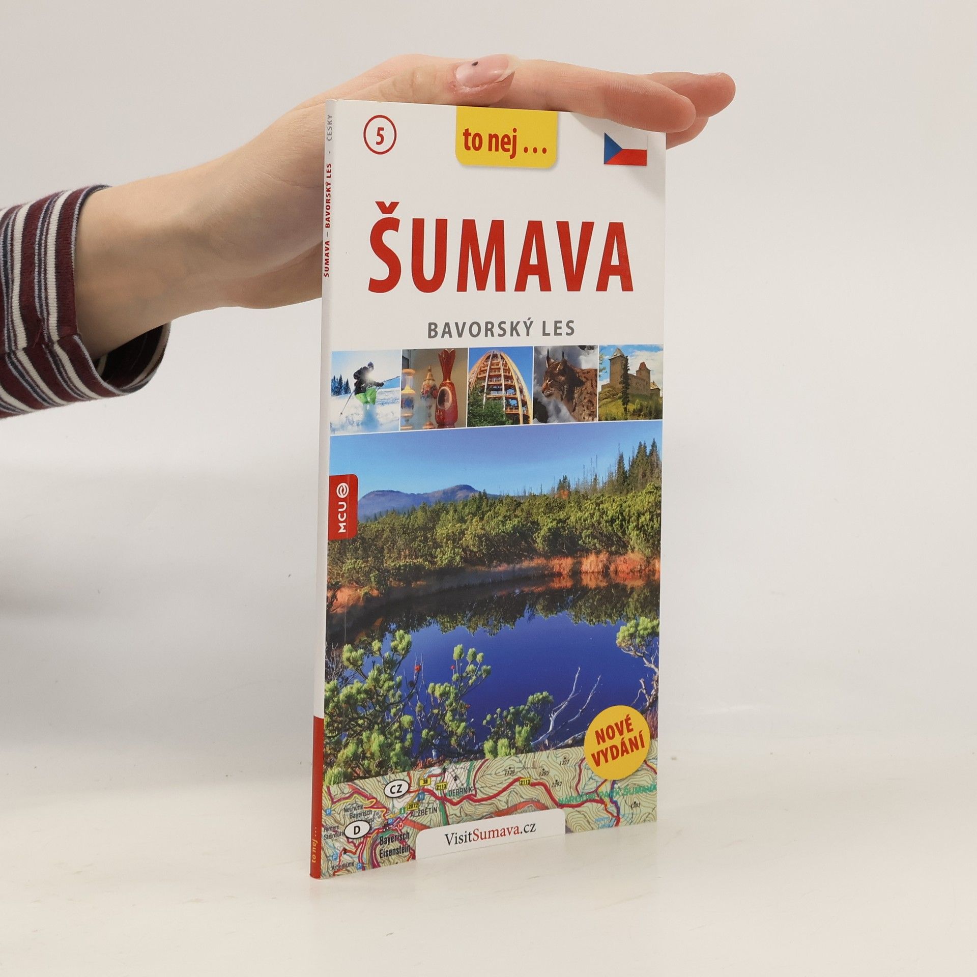 Jan Eliášek Šumava - kapesní průvodce/česky