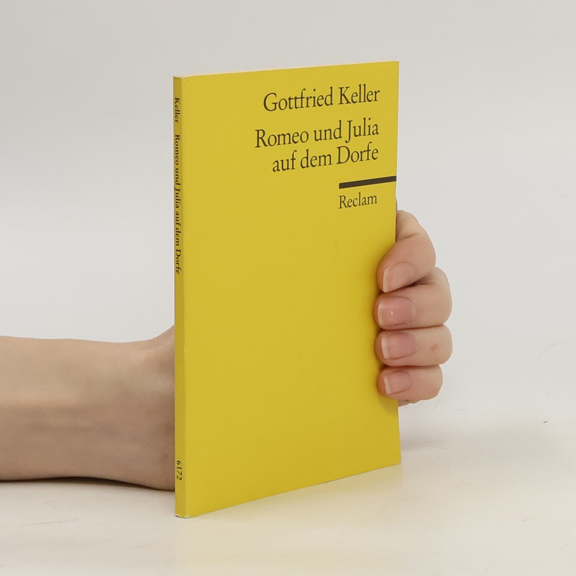 Gottfried Keller Romeo und Julia auf dem Dorfe