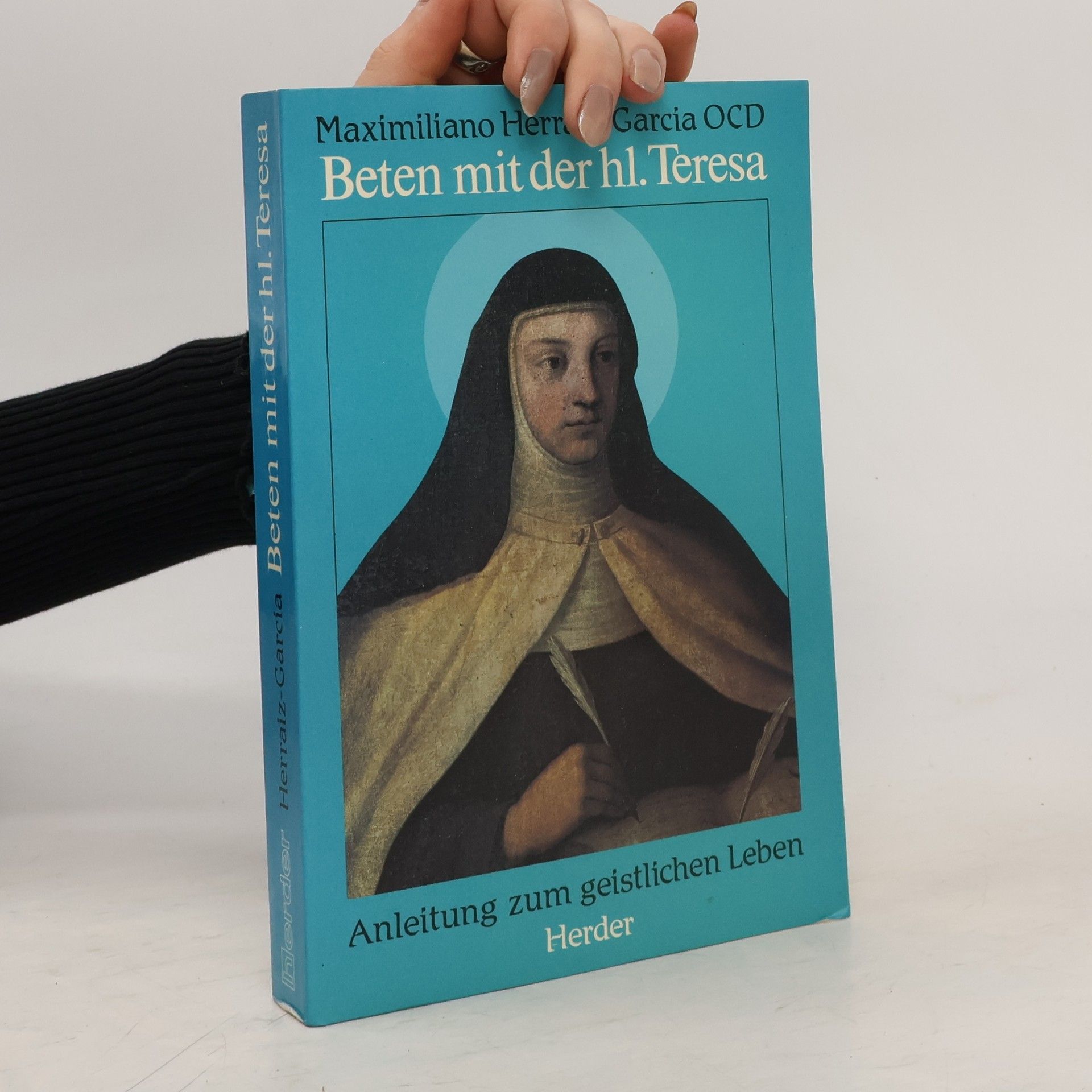 Herraiz Garcia Maximiliano Beten mit der hl. Teresa