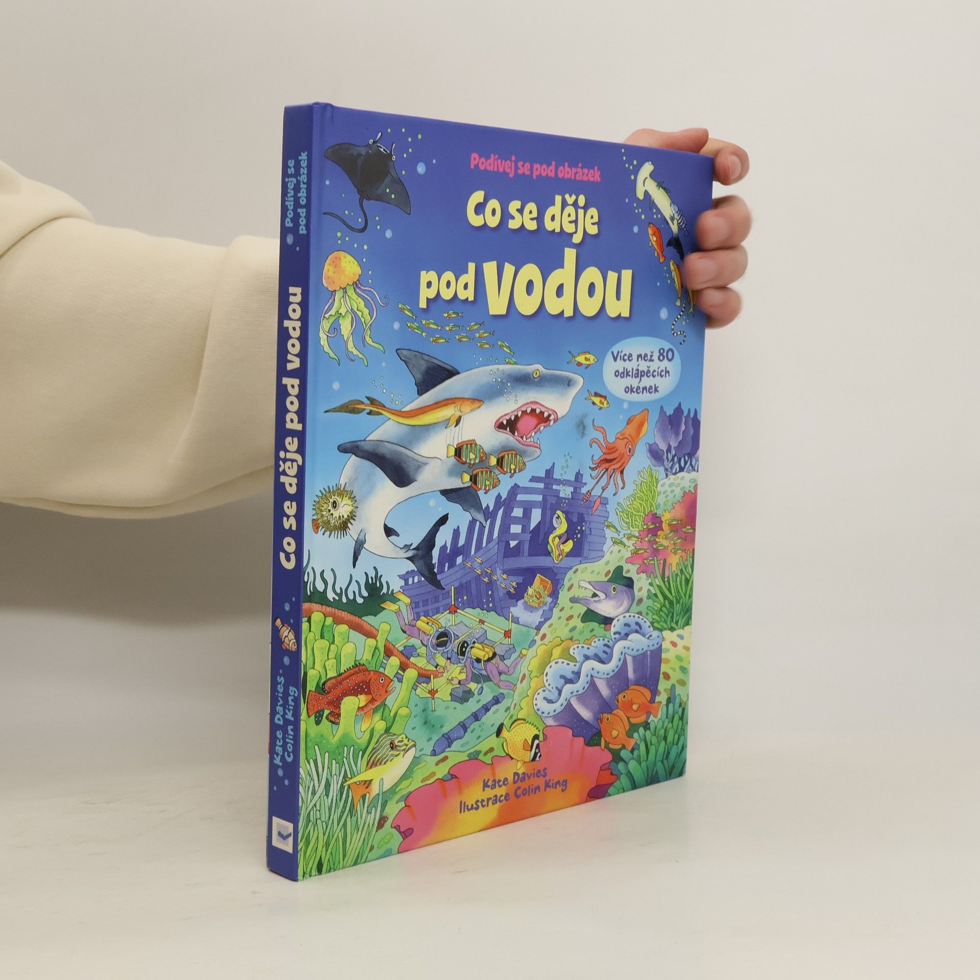 Dr Kate Davies Co se děje pod vodou : podívej se pod obrázek : více než 80 odklápěcích okének