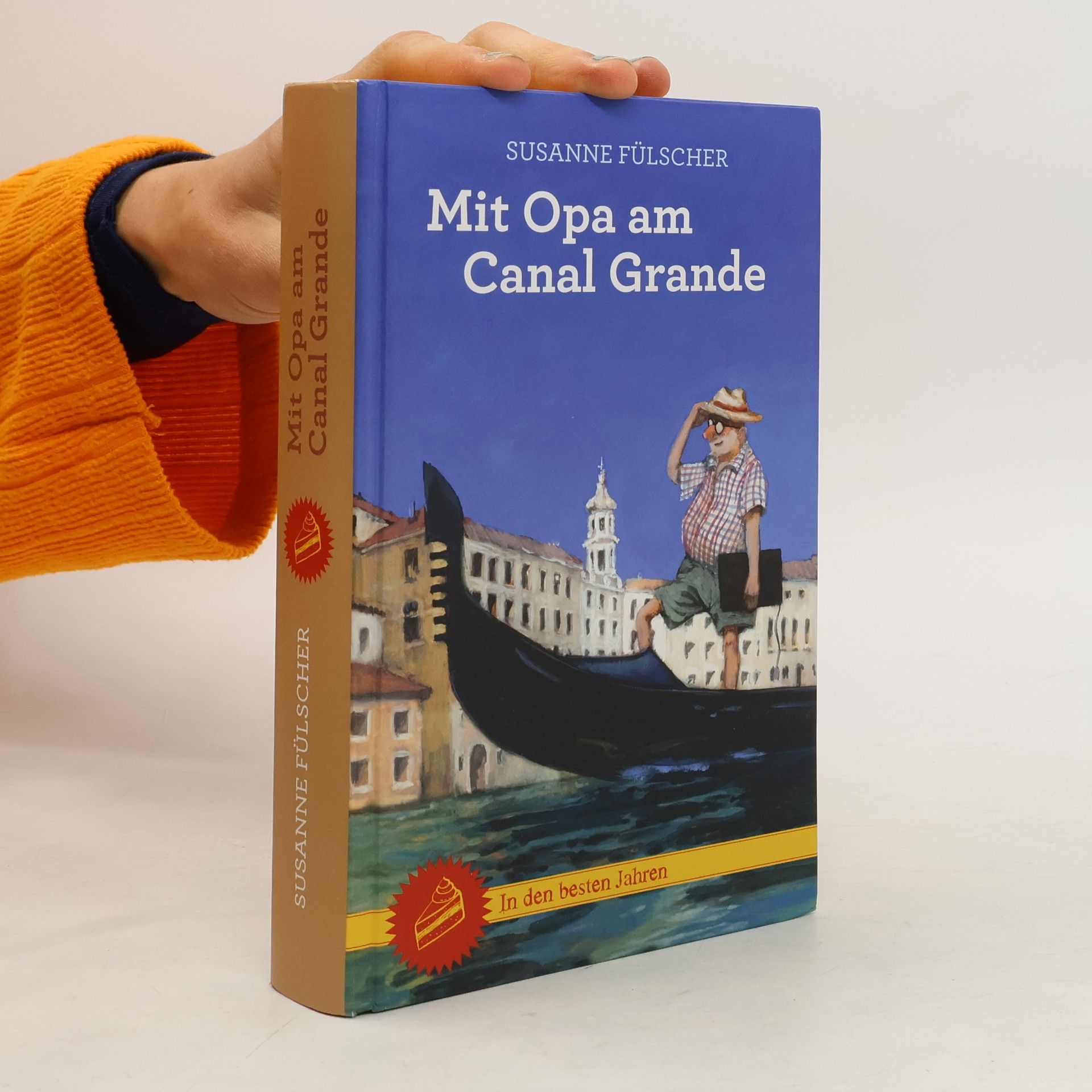 Susanne Fülscher Mit Opa am Canal Grande