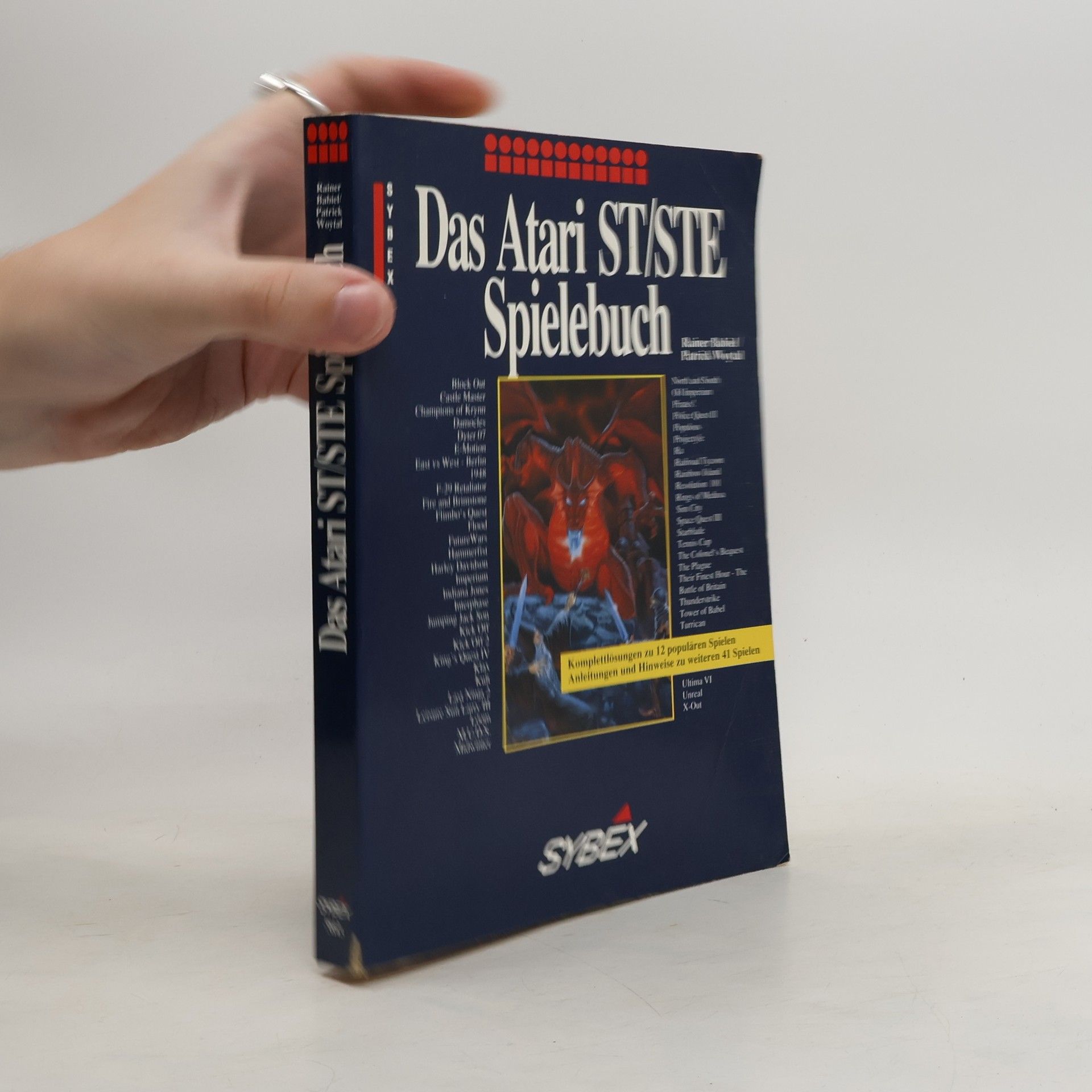 Rainer Babiel Das ATARI ST/STE Spielebuch