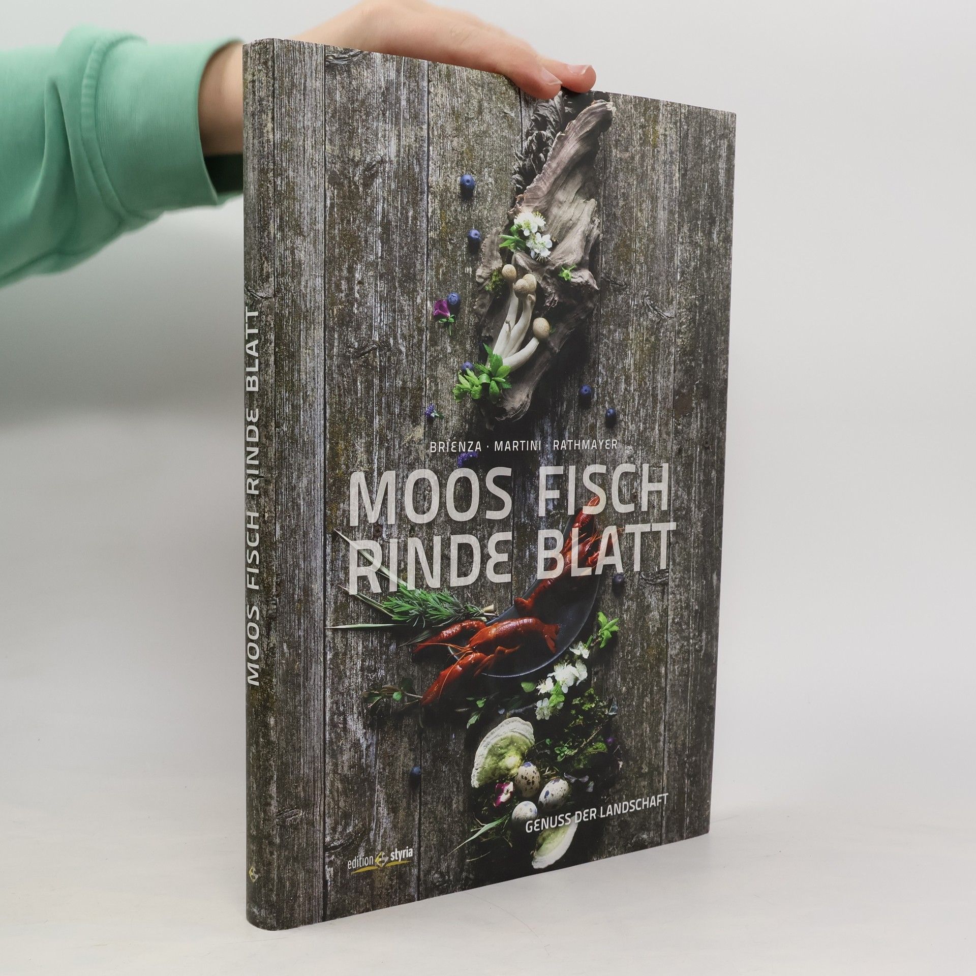 Moos, Fisch, Rinde, Blatt