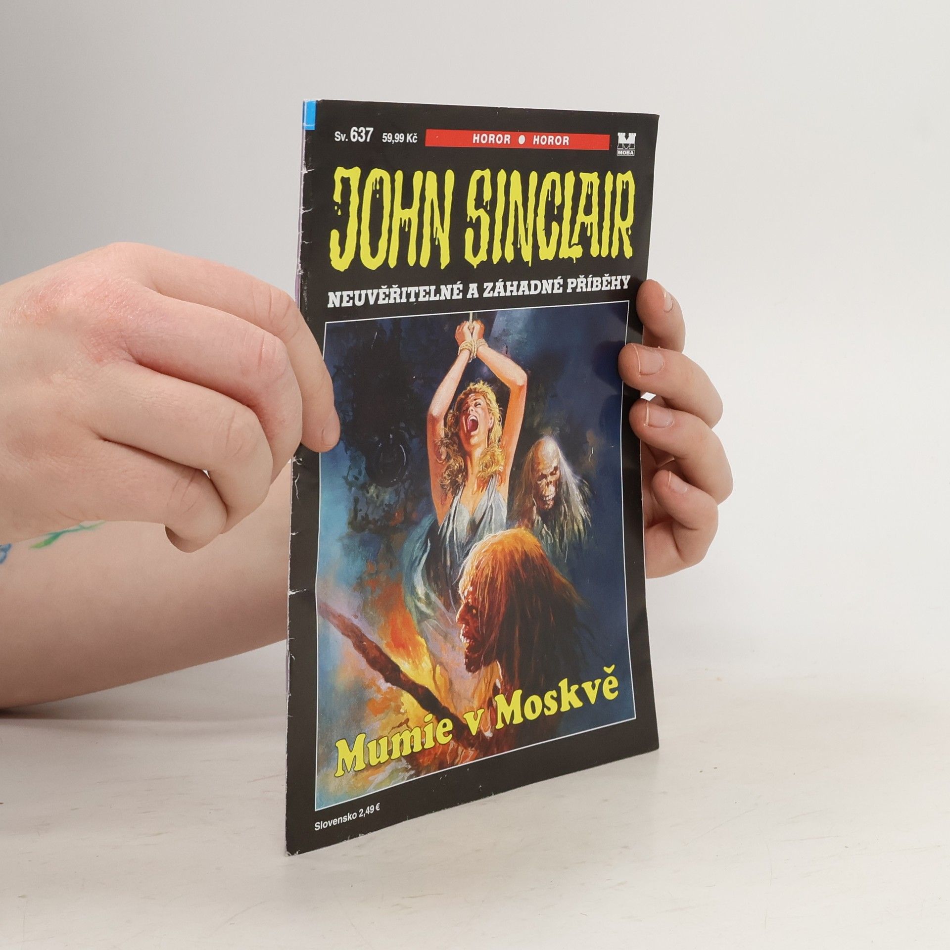 Kolektiv autorů John Sinclair 637. Mumie v Moskvě