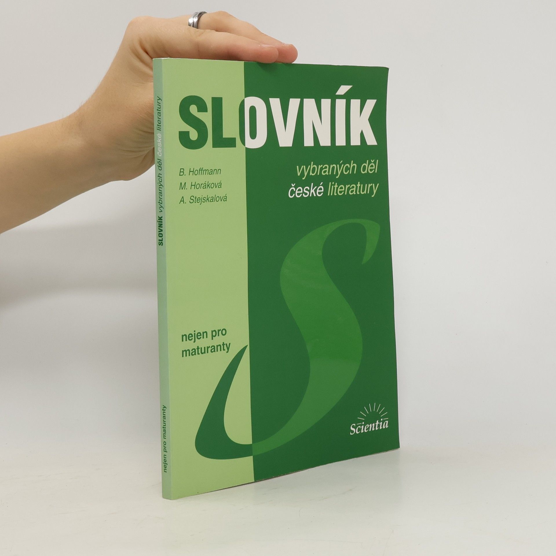 Bohuslav Hoffmann Slovník vybraných děl české literatury