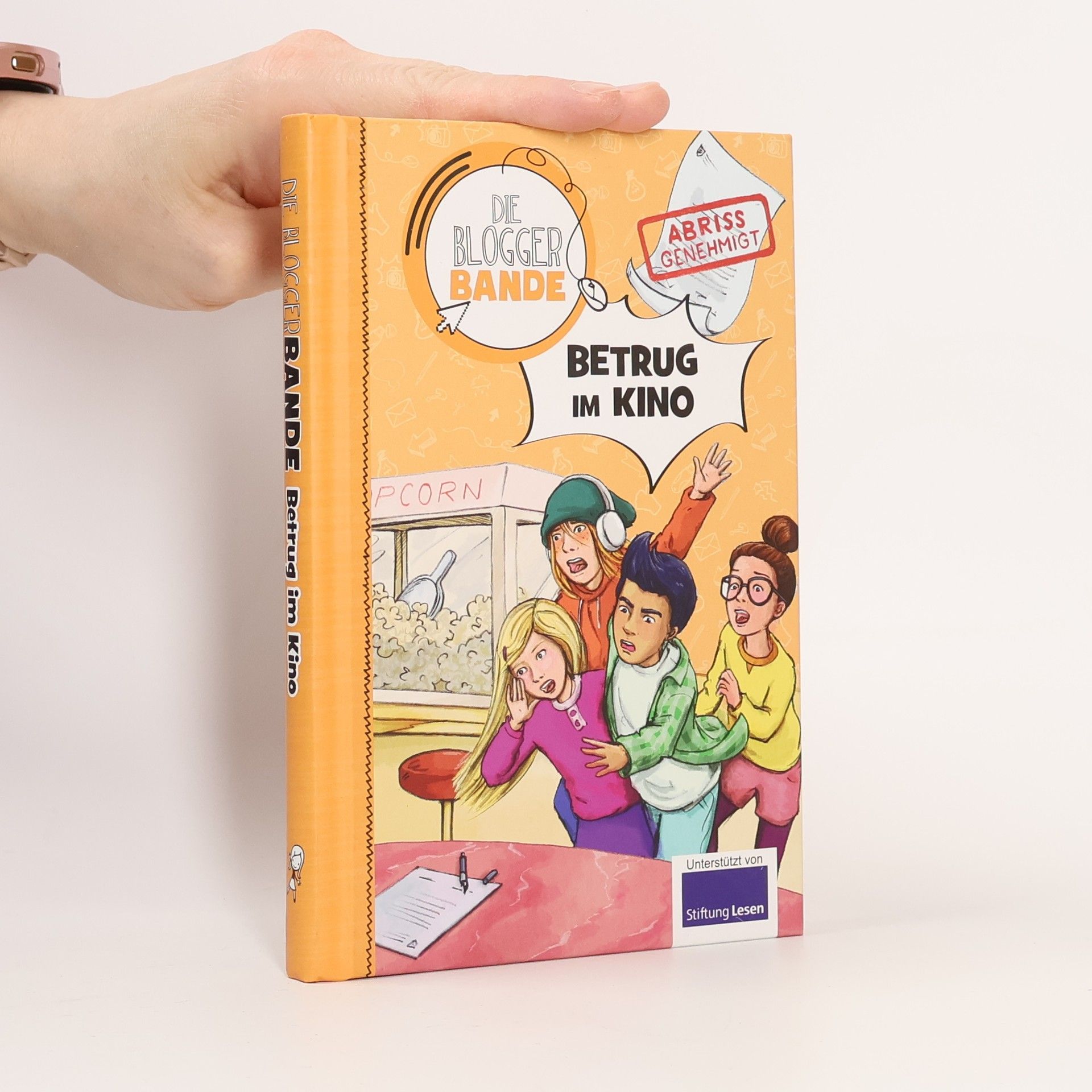 Anne Scheller Die Blogger Bande. Betrun im Kino