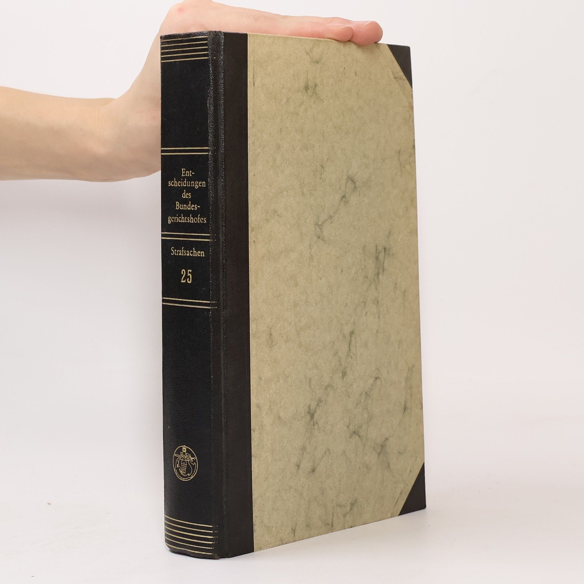 AA.VV. Entscheidungen des Bundesgerichtshofes in Strafsachen 25