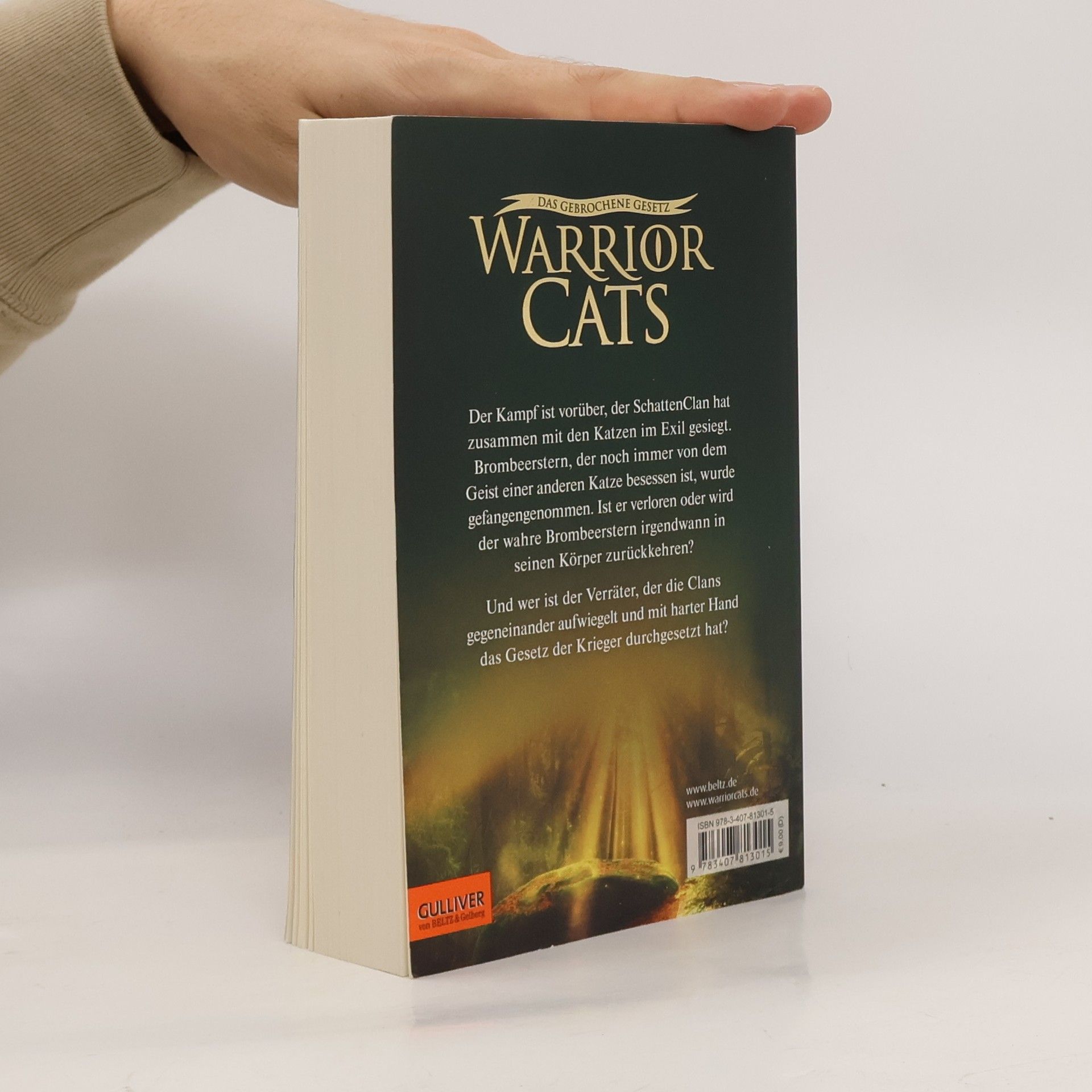 Erin Hunter Warrior Cats - Das gebrochene Gesetz - Finsternis im Inneren