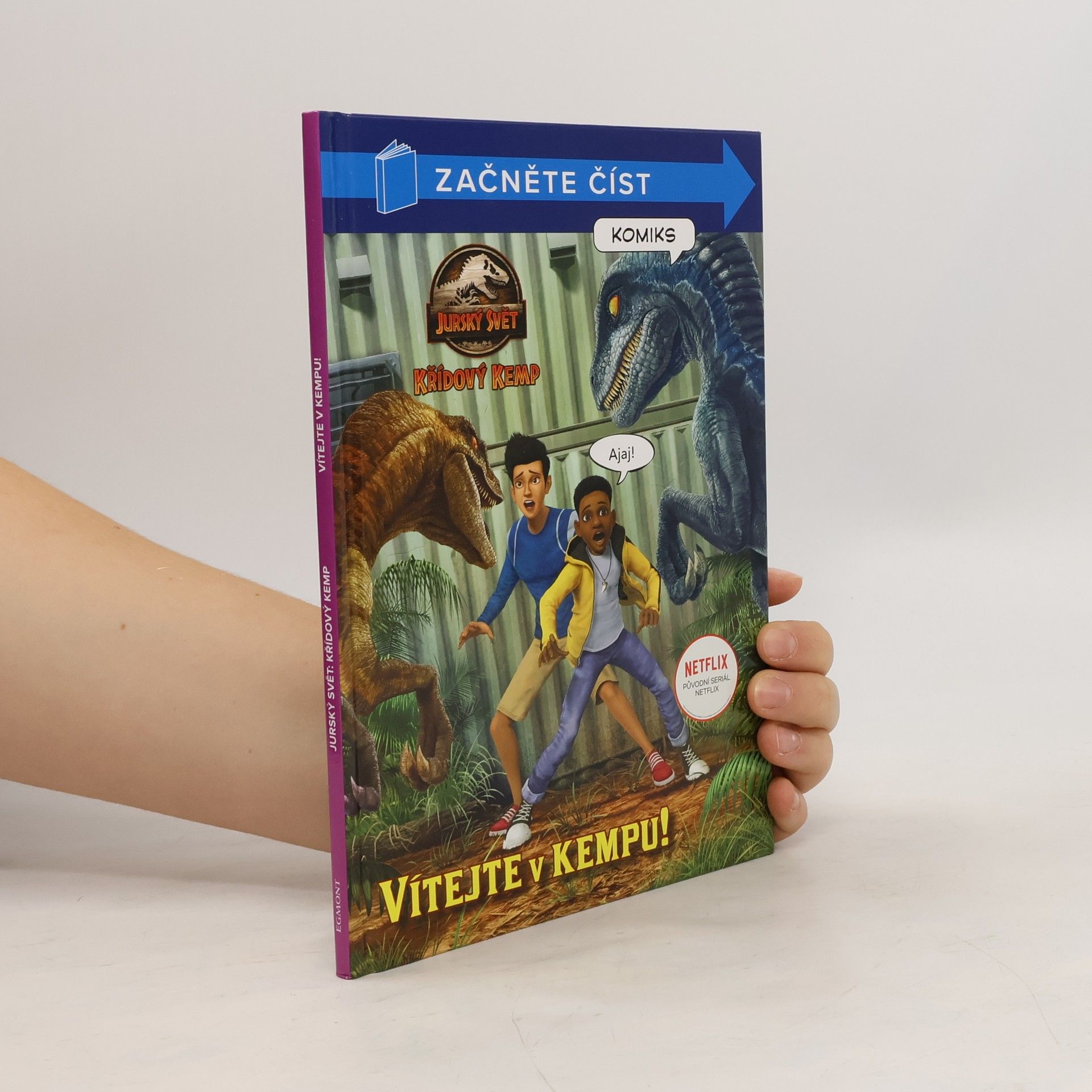 Jurský svět - Křídový kemp: komiks. Vítejte v kempu!