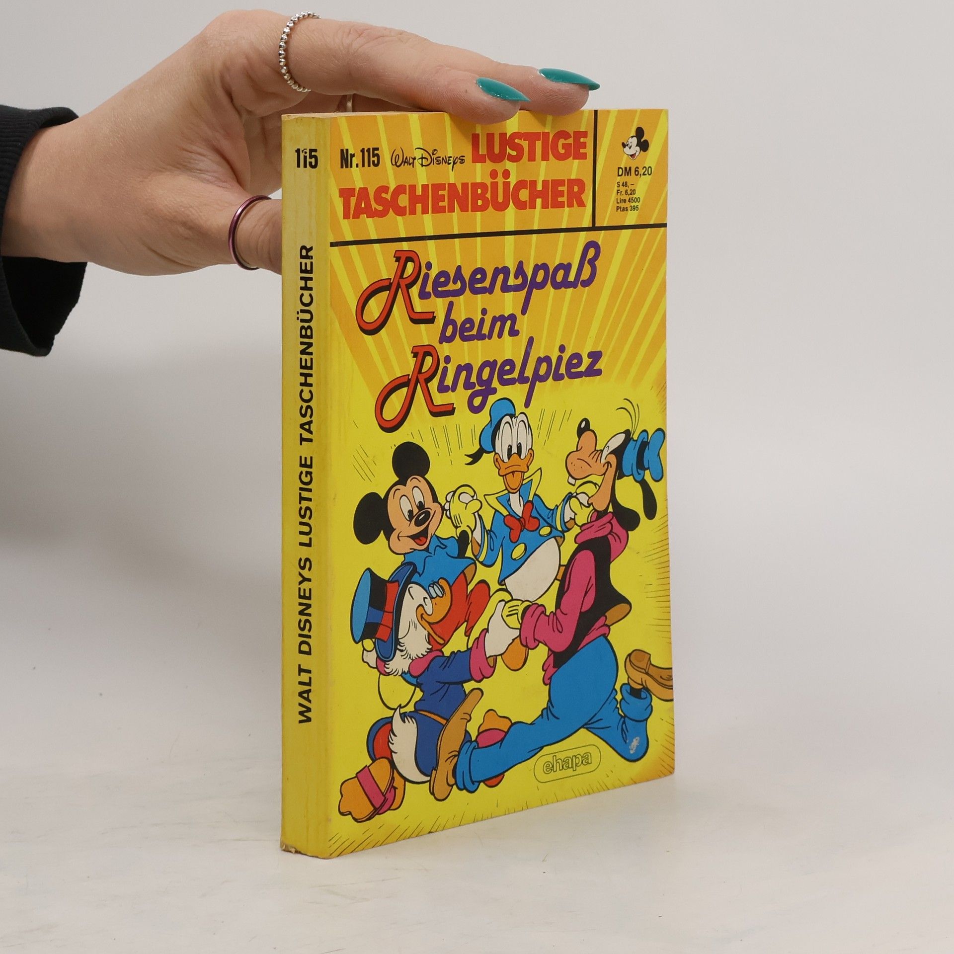 Autores varios Lustige Taschenbücher 115. Reisenspass beim Ringelpiez