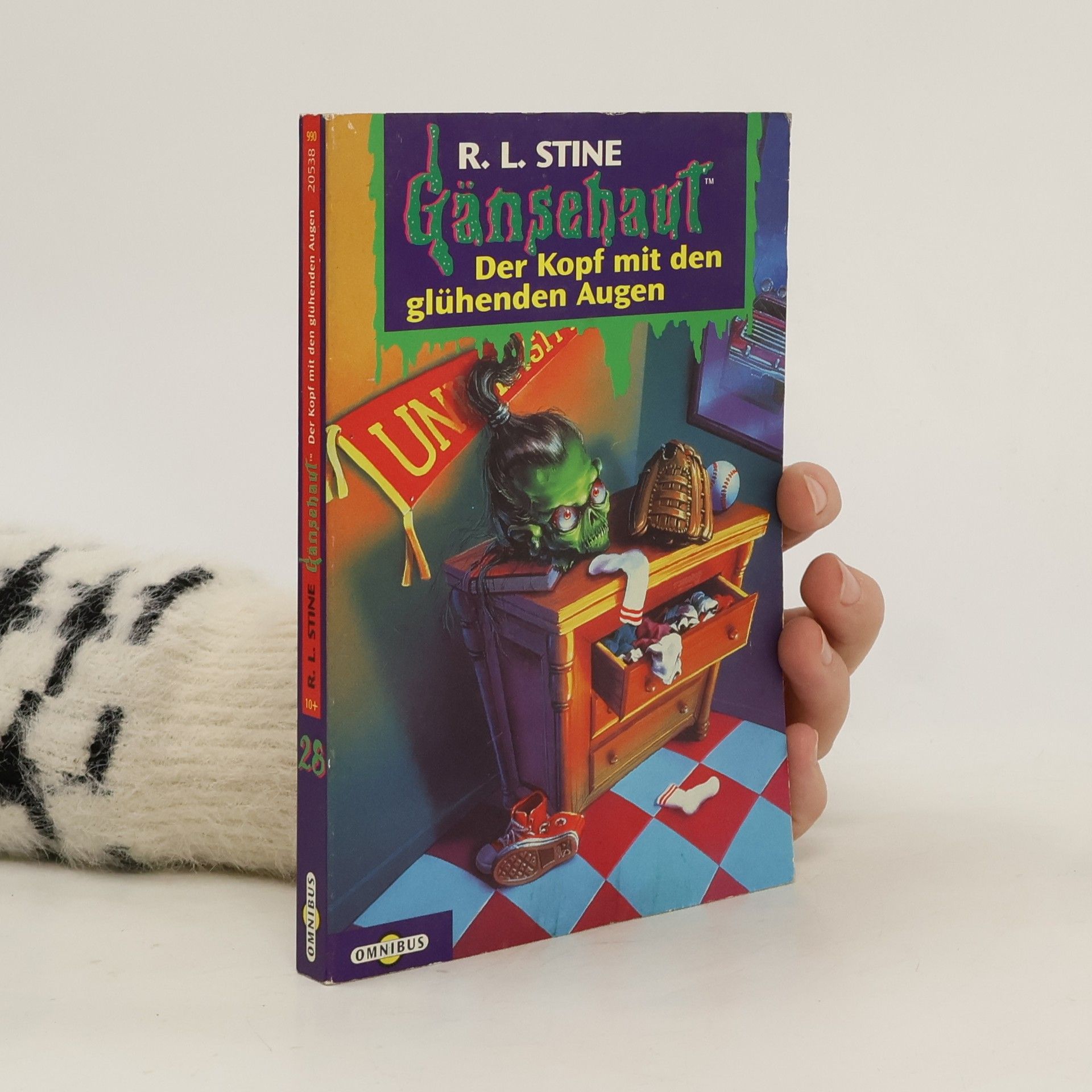 R. L. Stine Gänsehaut 28. Der Kopf mit den glühenden Augen