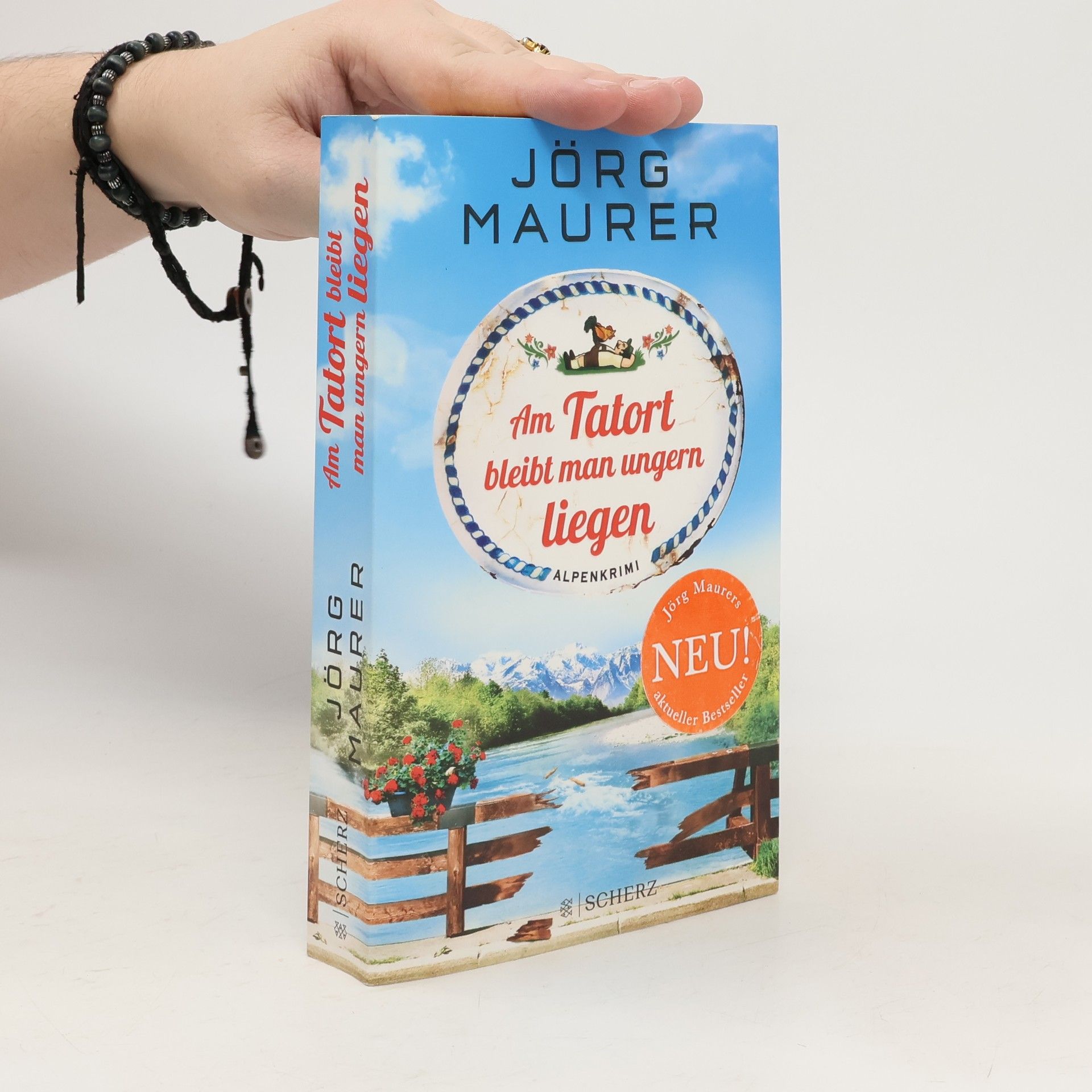 Jörg Maurer Am Tatort bleibt man ungern liegen