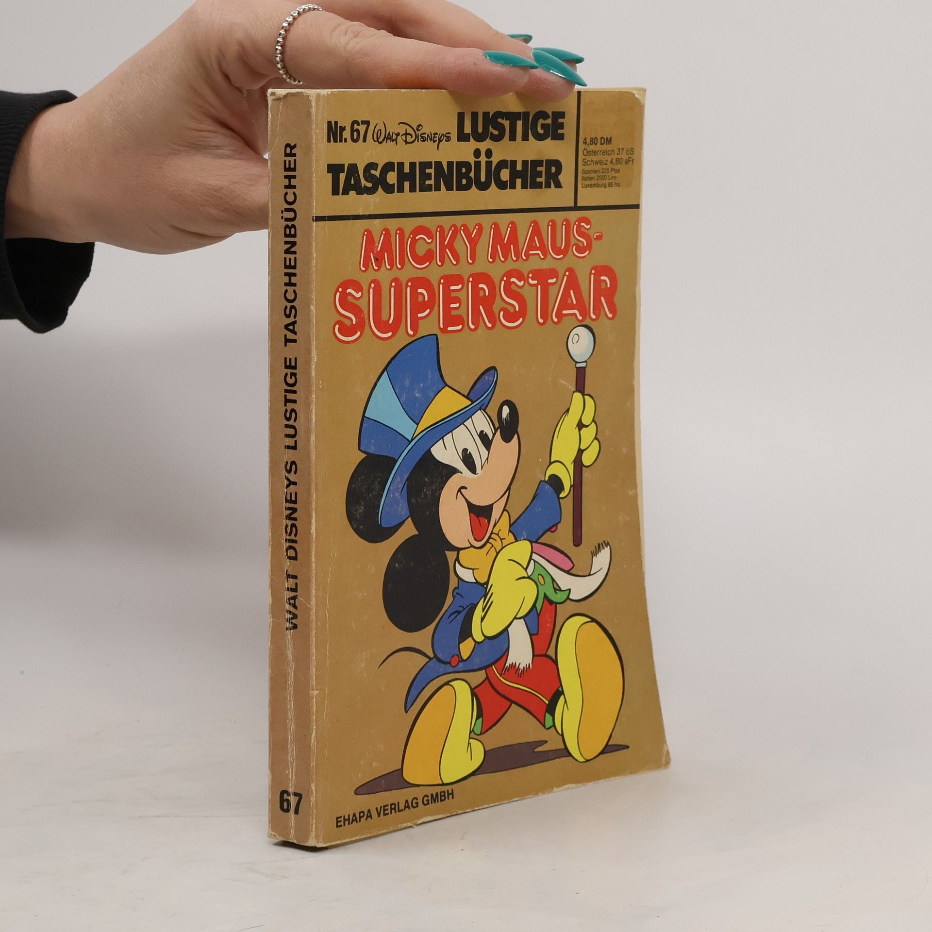 AA.VV. Lustige Taschenbücher 67. Micky Maus-Superstar