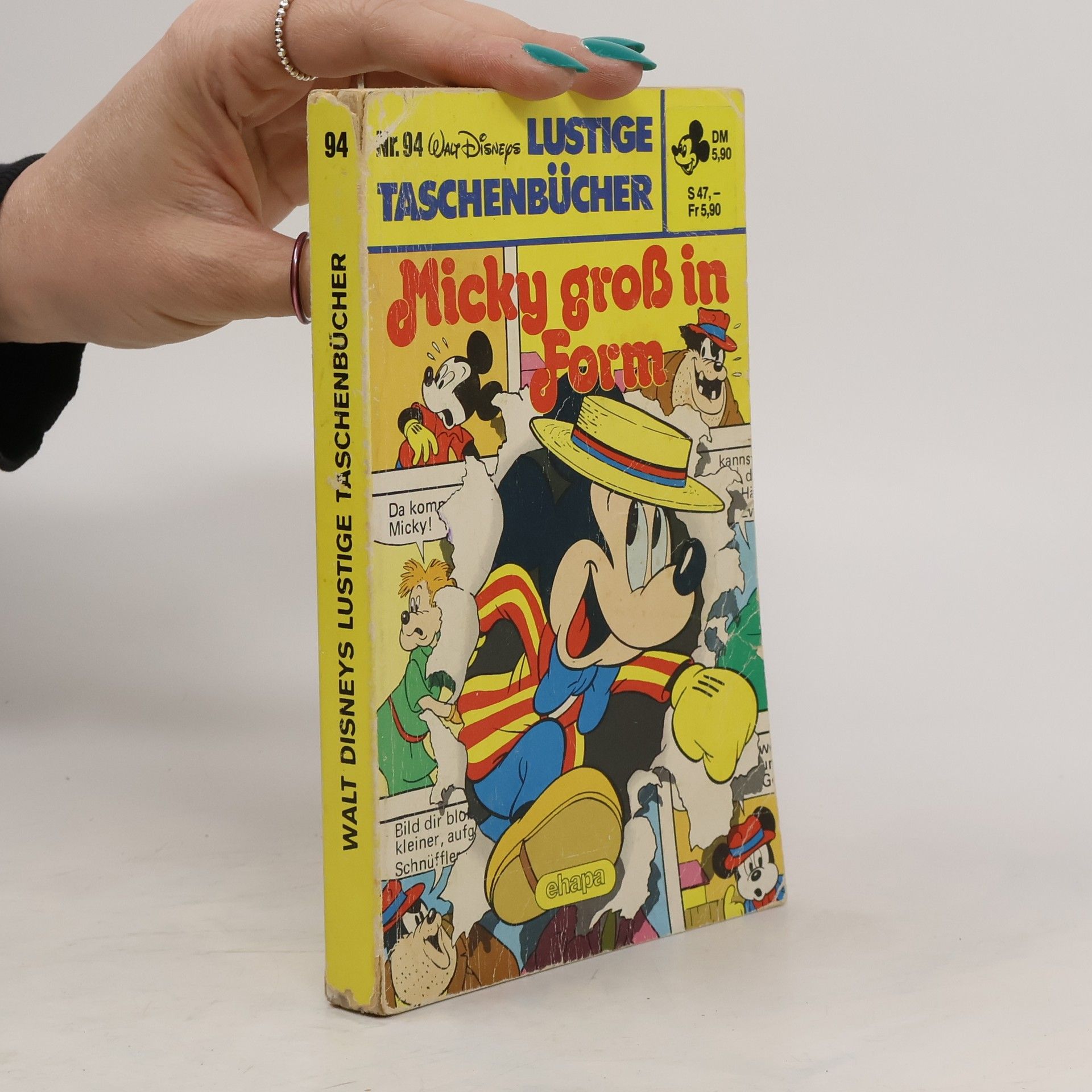 Collectif d'auteurs Lustige Taschenbücher 94. Micky groß in Form