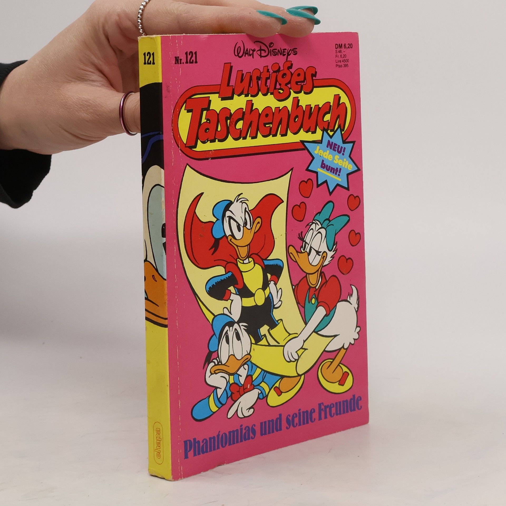 Walt Disney Lustiges Taschenbuch Nr. 121. Phantomias und seine Freunde Lustiges