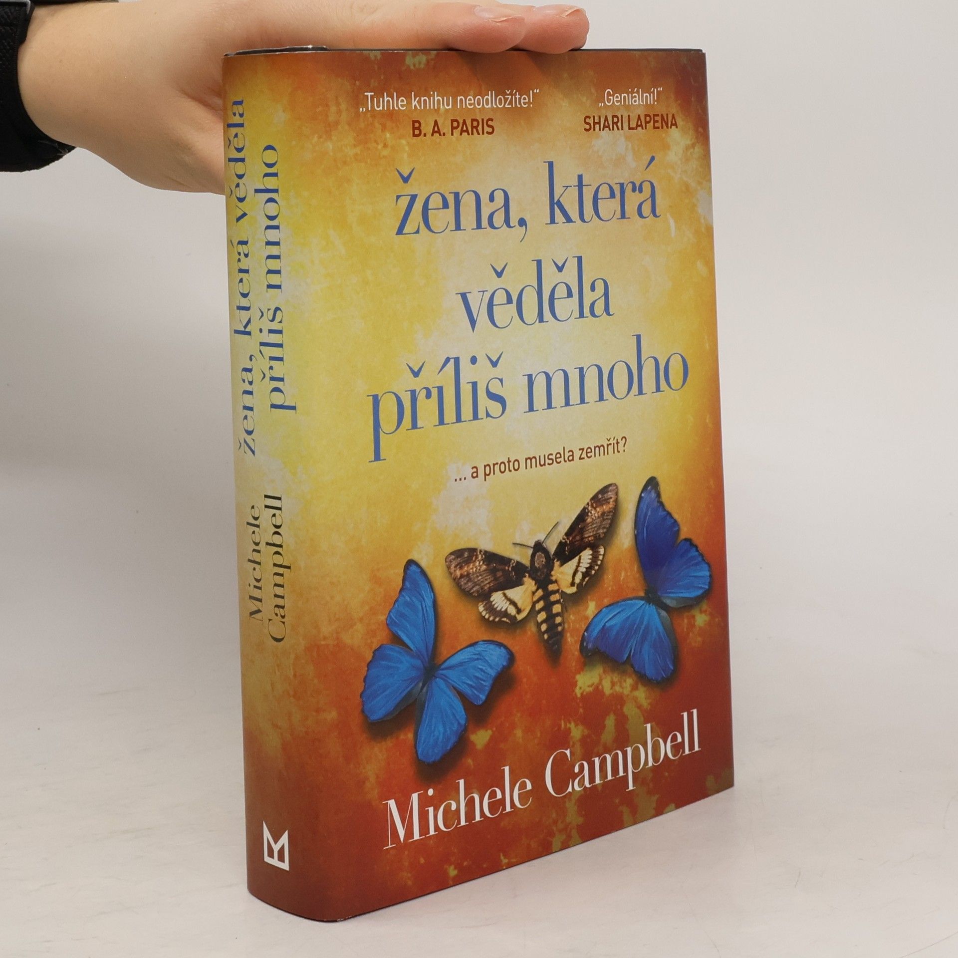 Michele Campbell Žena, která věděla příliš mnoho