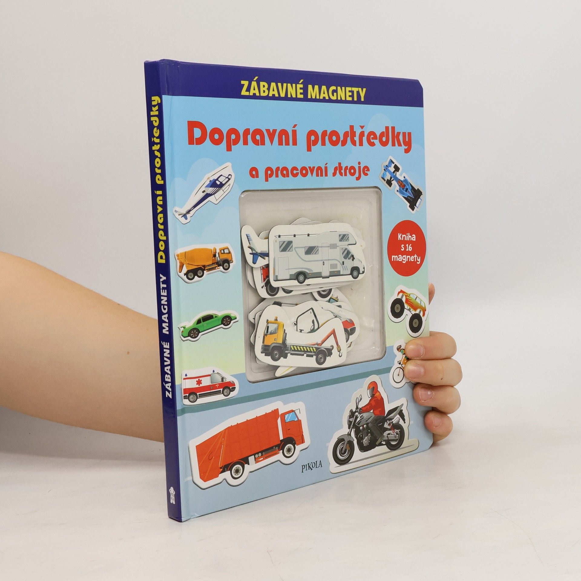 Kolektív autorov Zábavné magnety. Dopravní prostředky a pracovní stroje