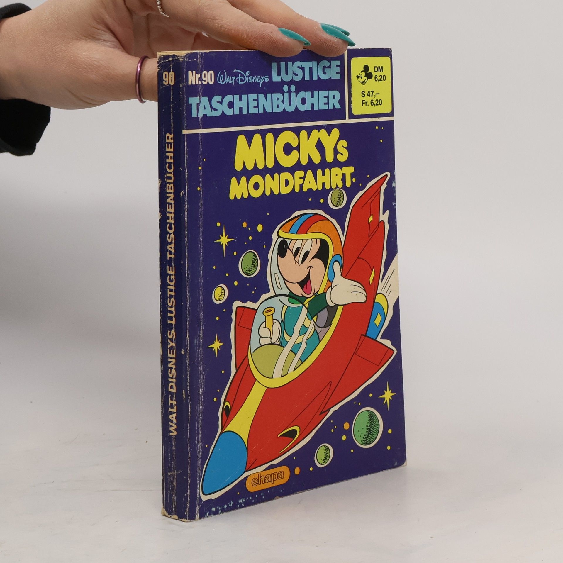 Kolektiv autorů Walt Disneys Lustige Taschenbücher 90. Mickys Mondfahrt