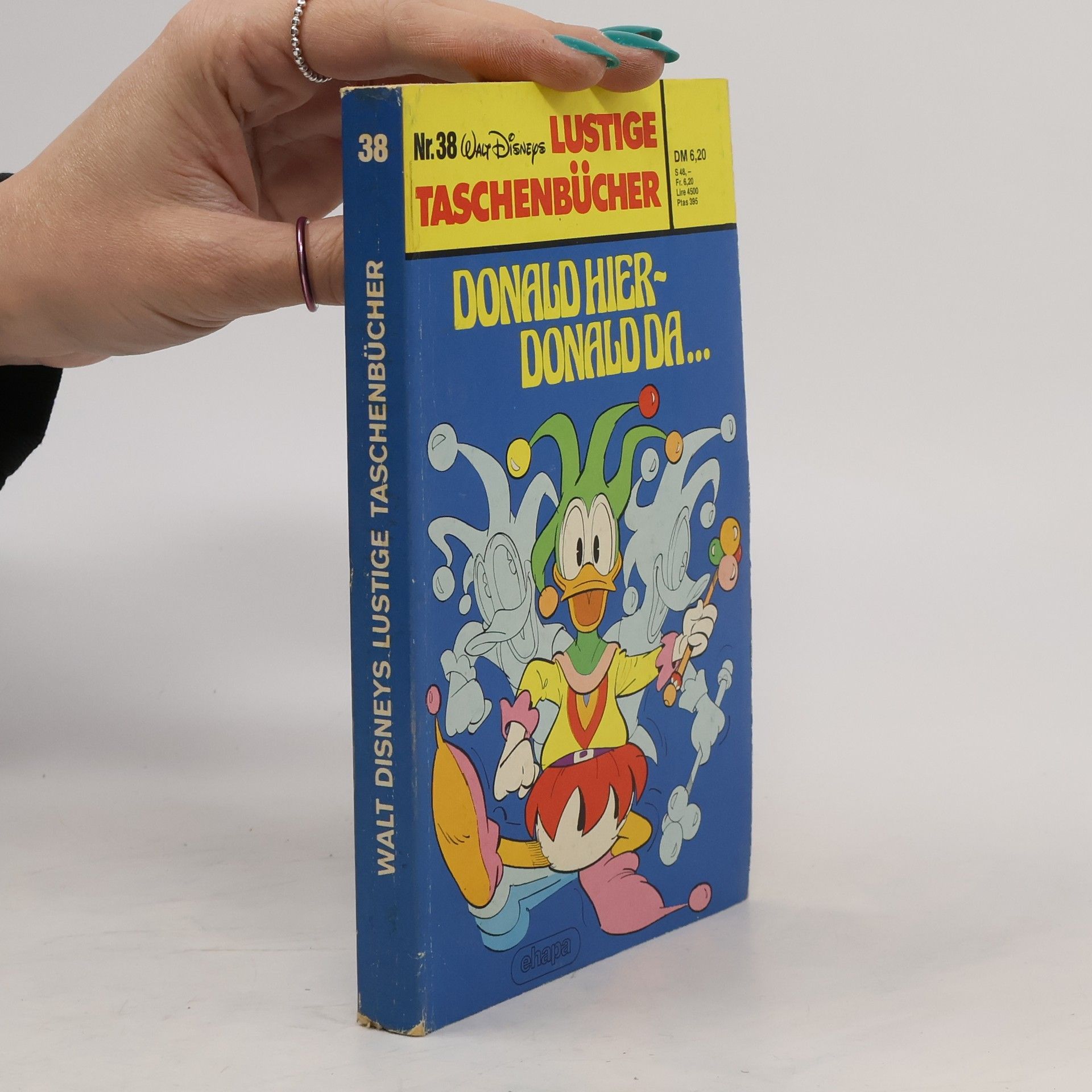 Walt Disney Lustige Taschenbücher Nr. 38. Donald hier - Donald da...