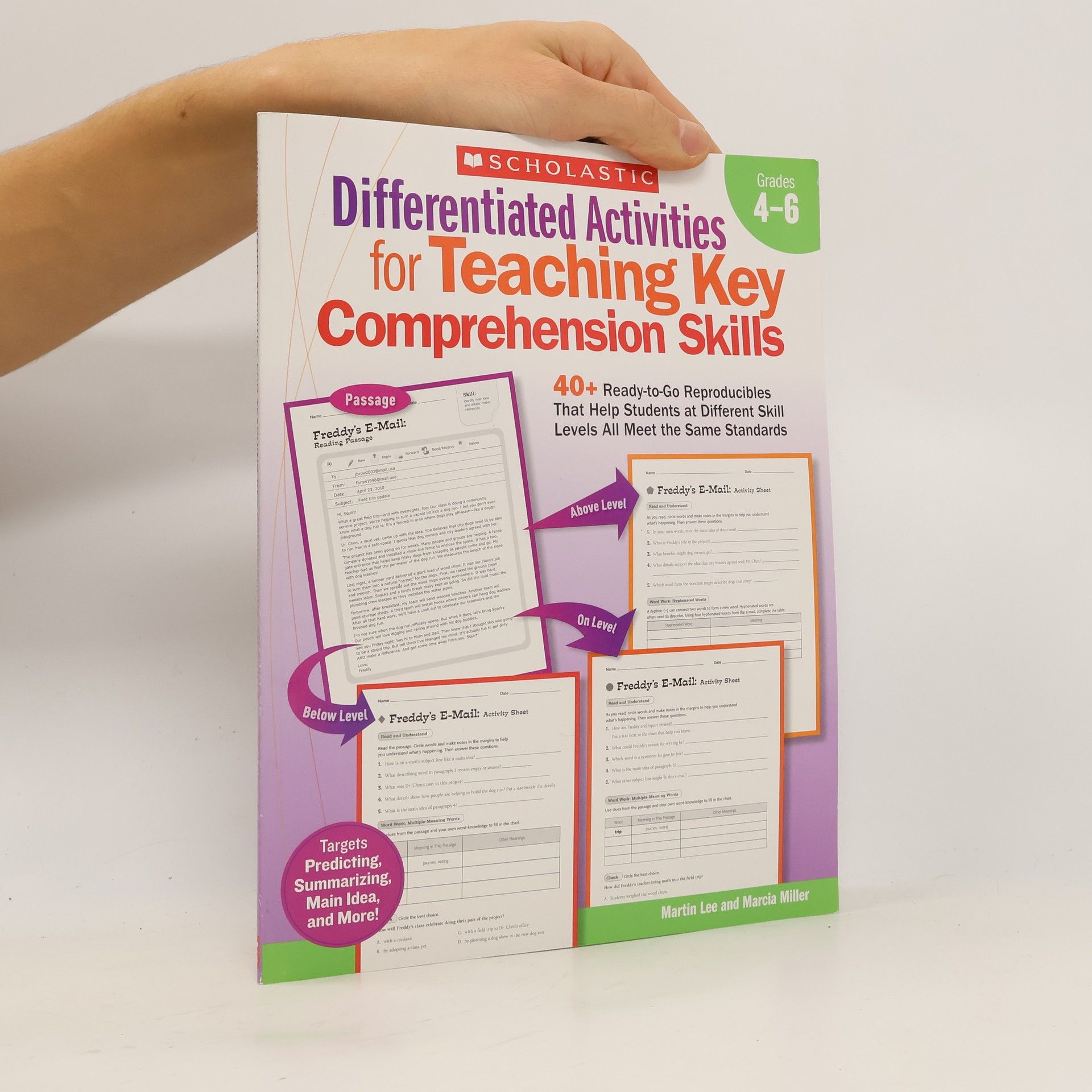 Martin Lee Differentiated Activities for Teaching Key Comprehension Skills