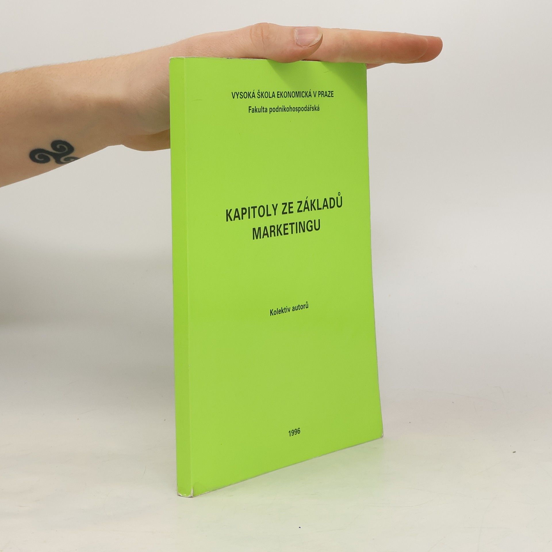 Kolektív autorov Kapitoly ze základů marketingu