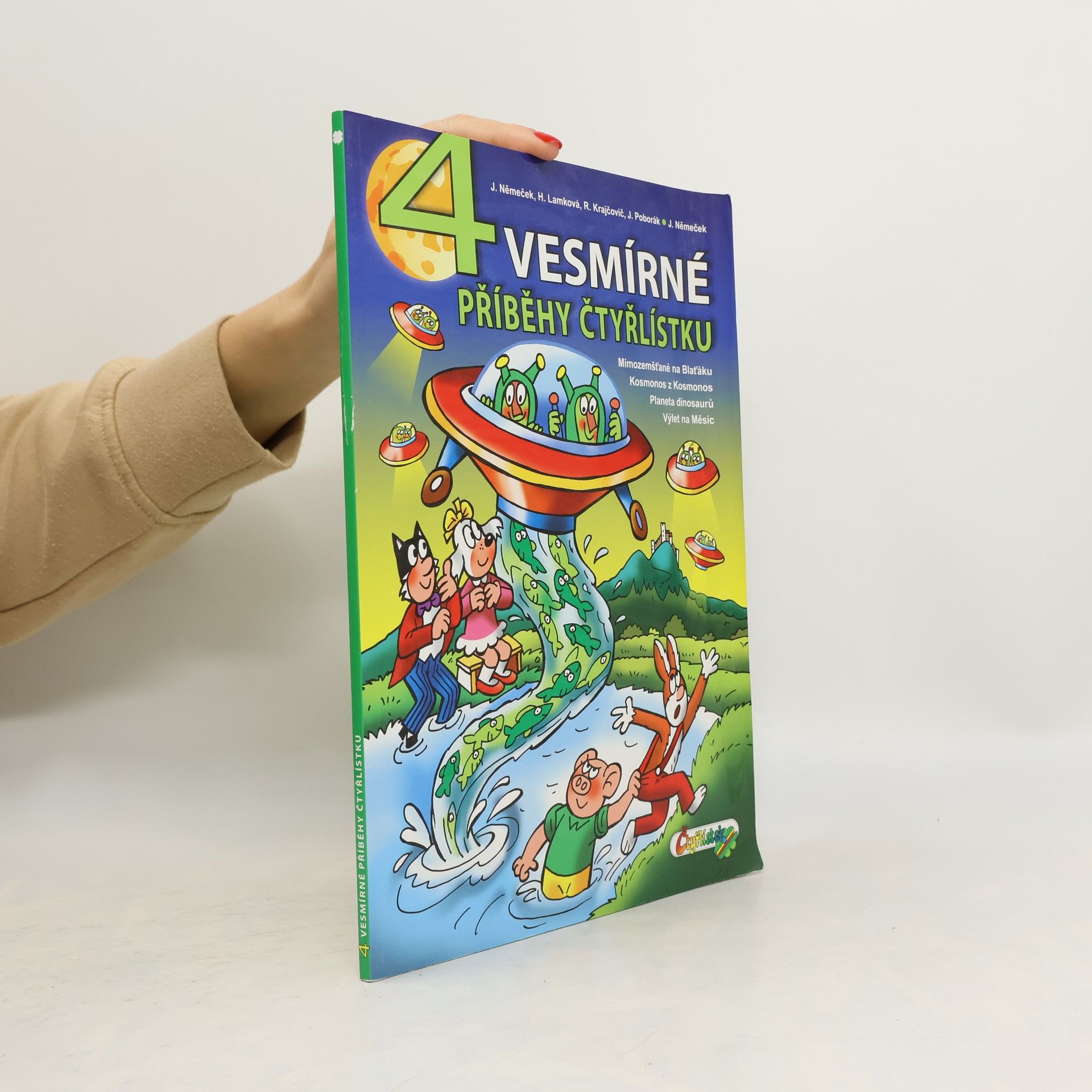 Němeček J. a. kol. Lamková H. 4 vesmírné příběhy čtyřlístku