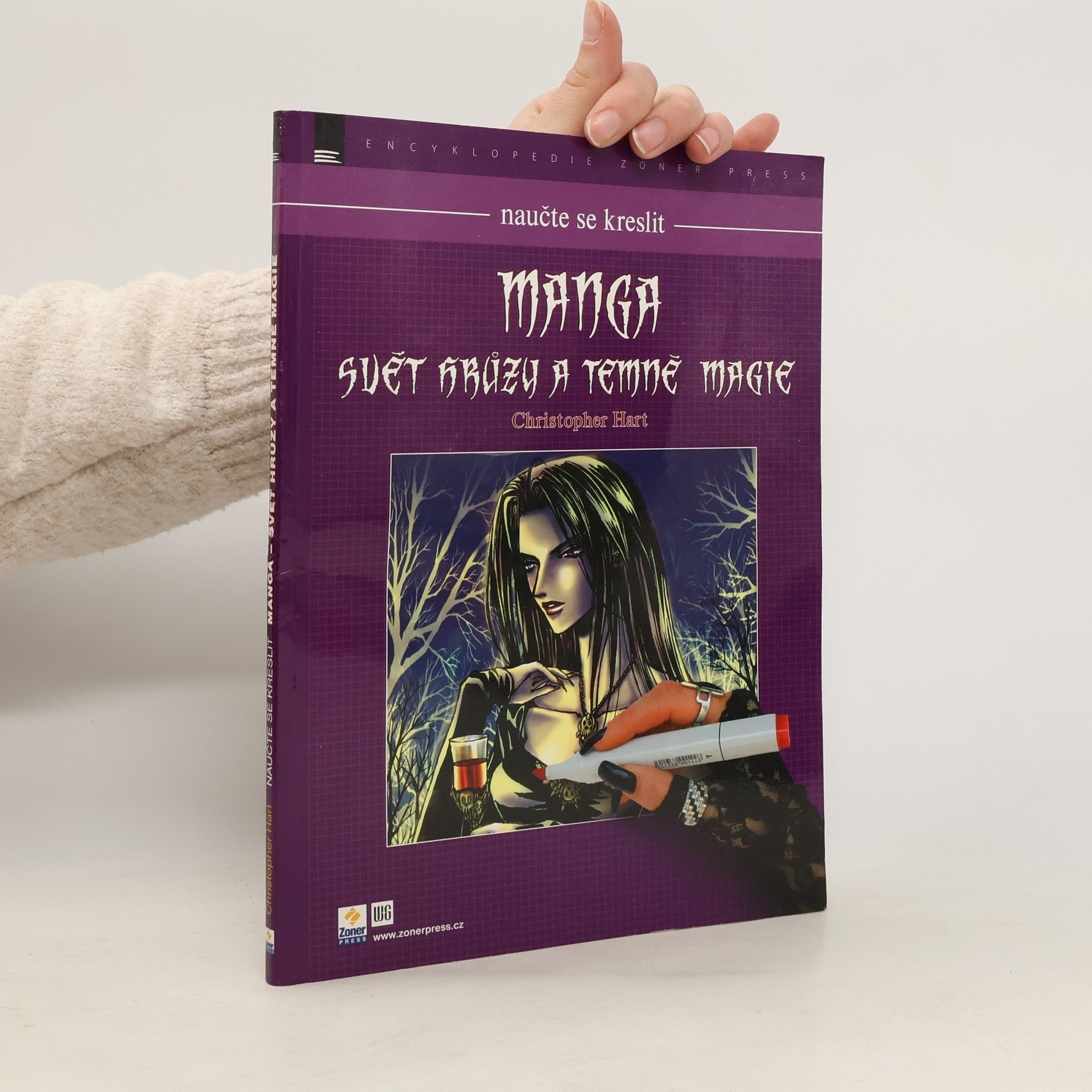 Christopher Hart Manga - svět hrůzy a temné magie. Naučte se kreslit