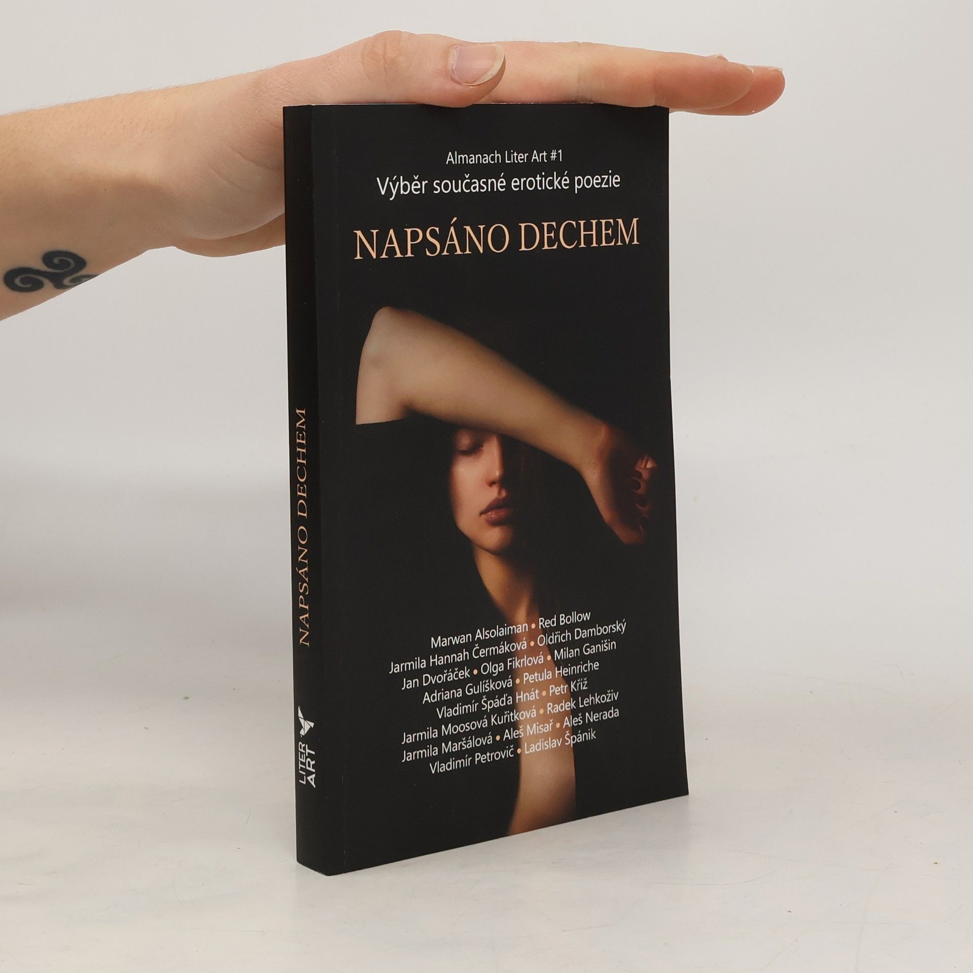 Kolektiv autorů Napsáno dechem. Výběr současné erotické poezie