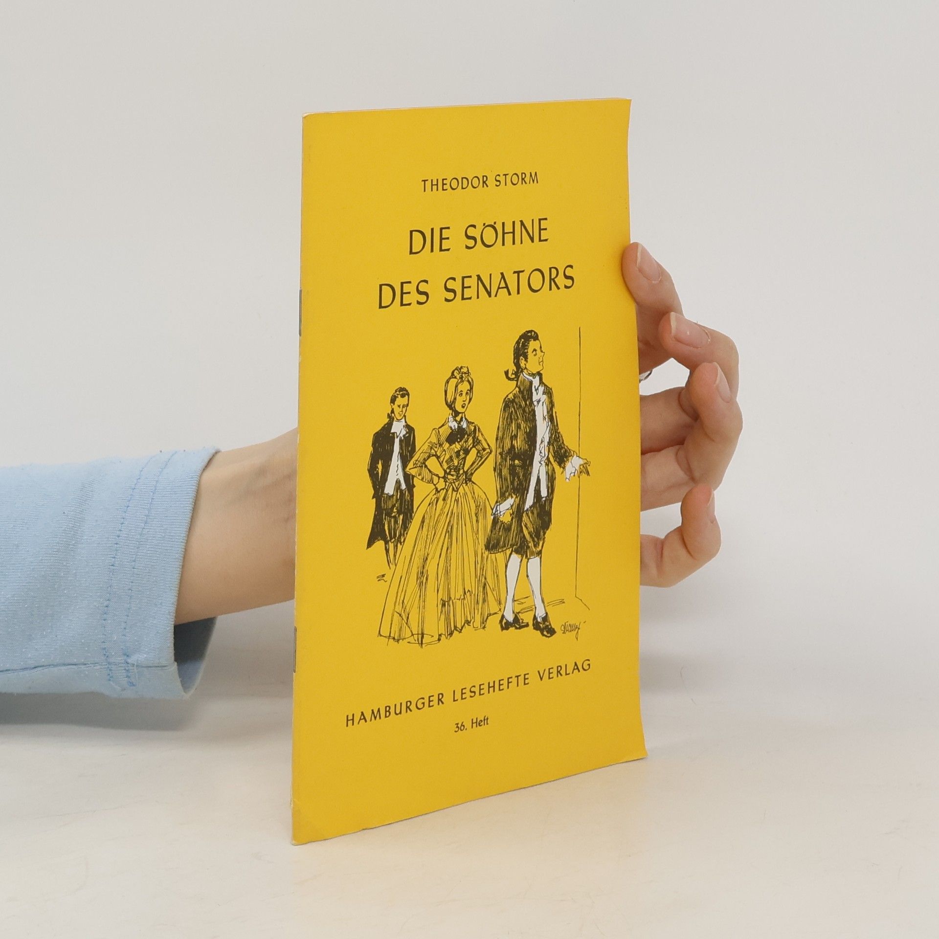 Theodor Storm Hamburger Lesehefte - 36: Die Söhne des Senators