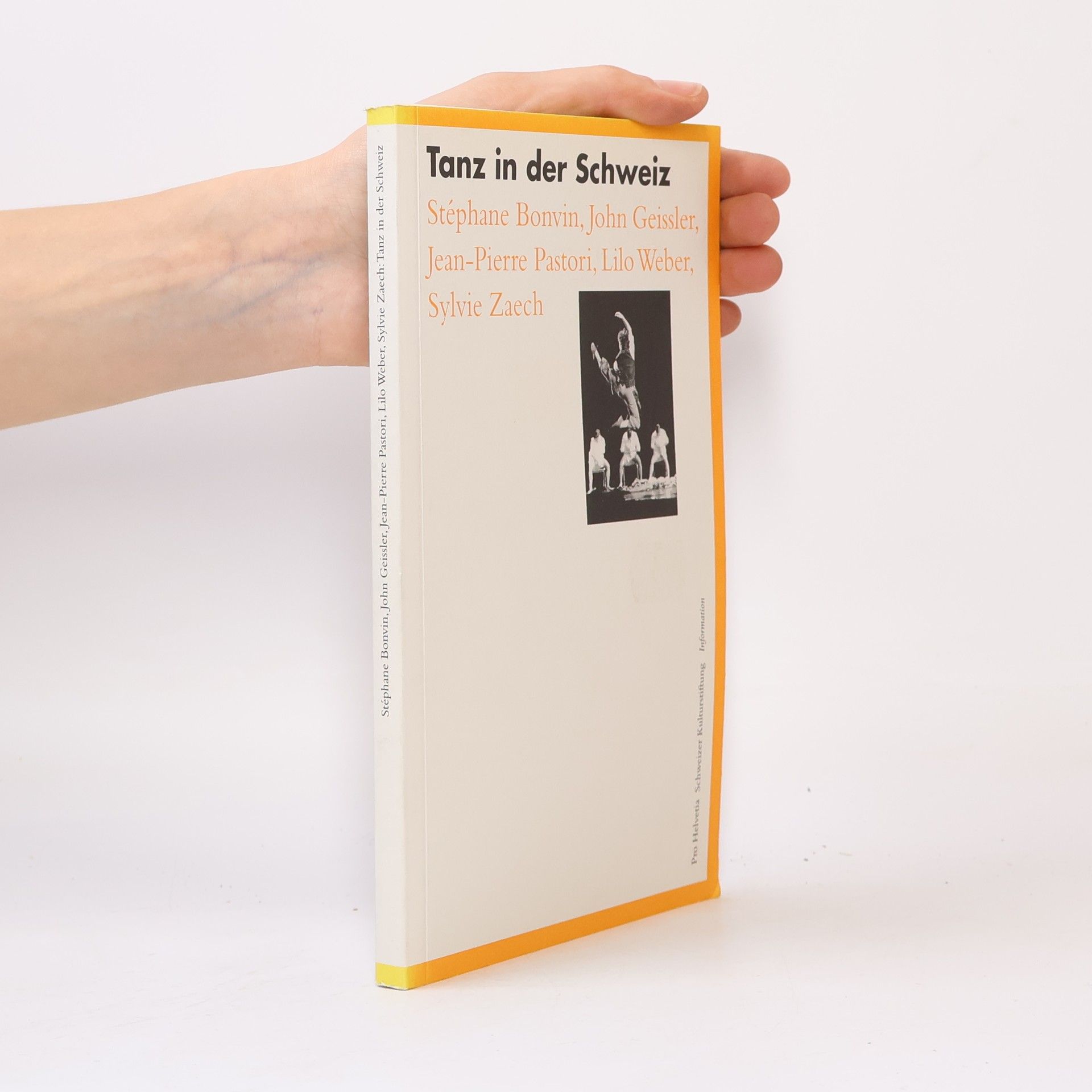 Ste phane Bonvin Tanz in der Schweiz