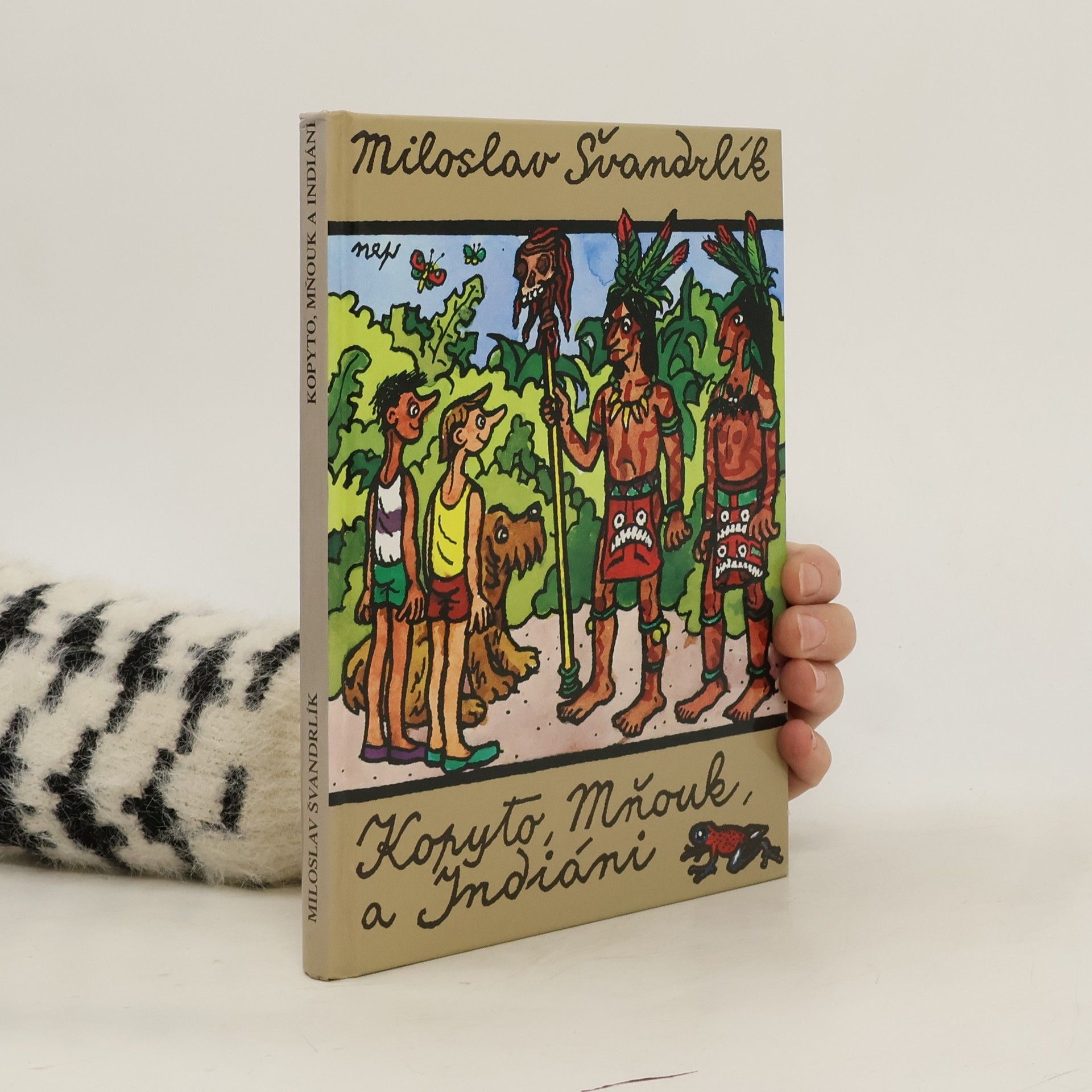 Miloslav Švandrlík Kopyto, Mňouk a Indiáni
