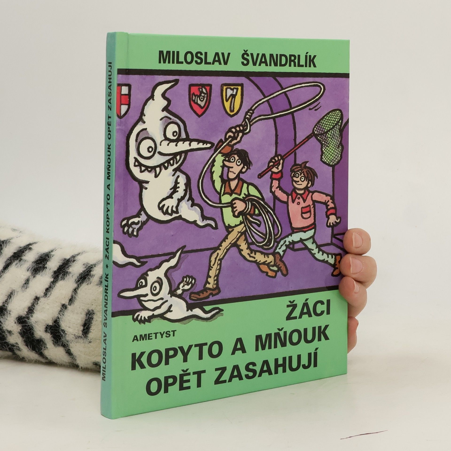 Miloslav Švandrlík Žáci Kopyto a Mňouk opět zasahují