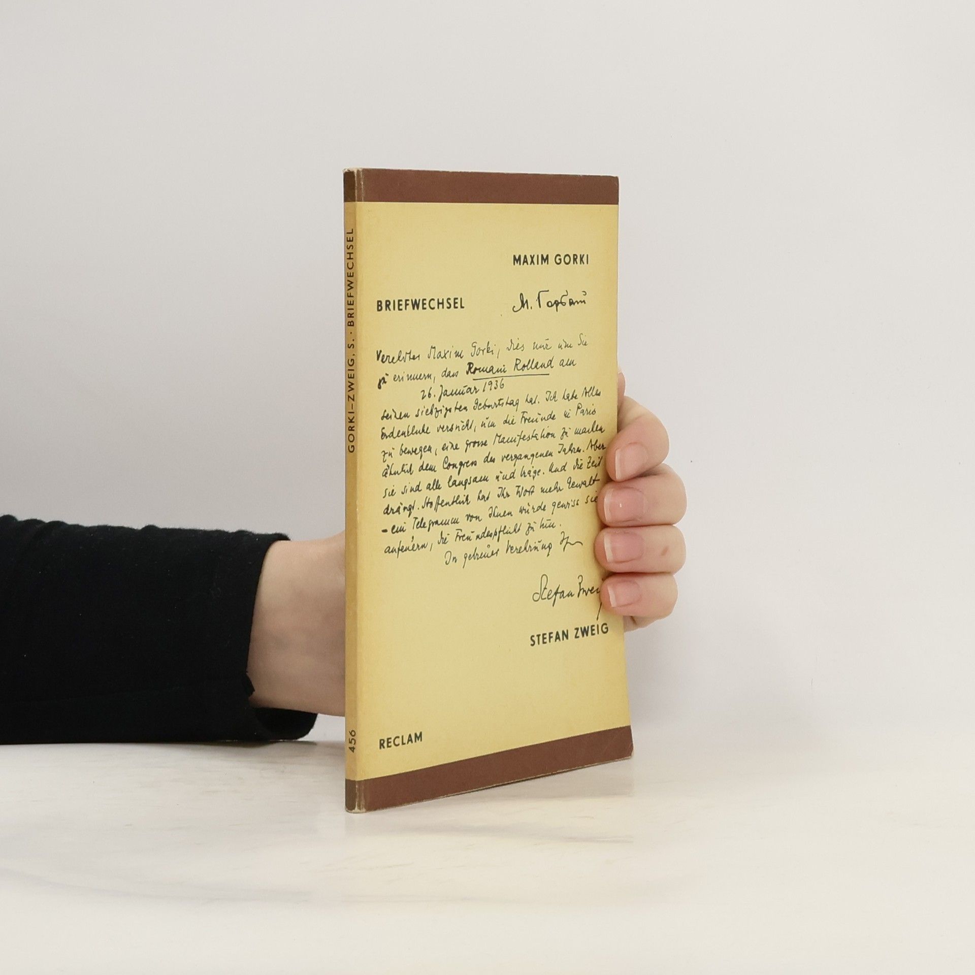 Maxim Gorki Briefwechsel