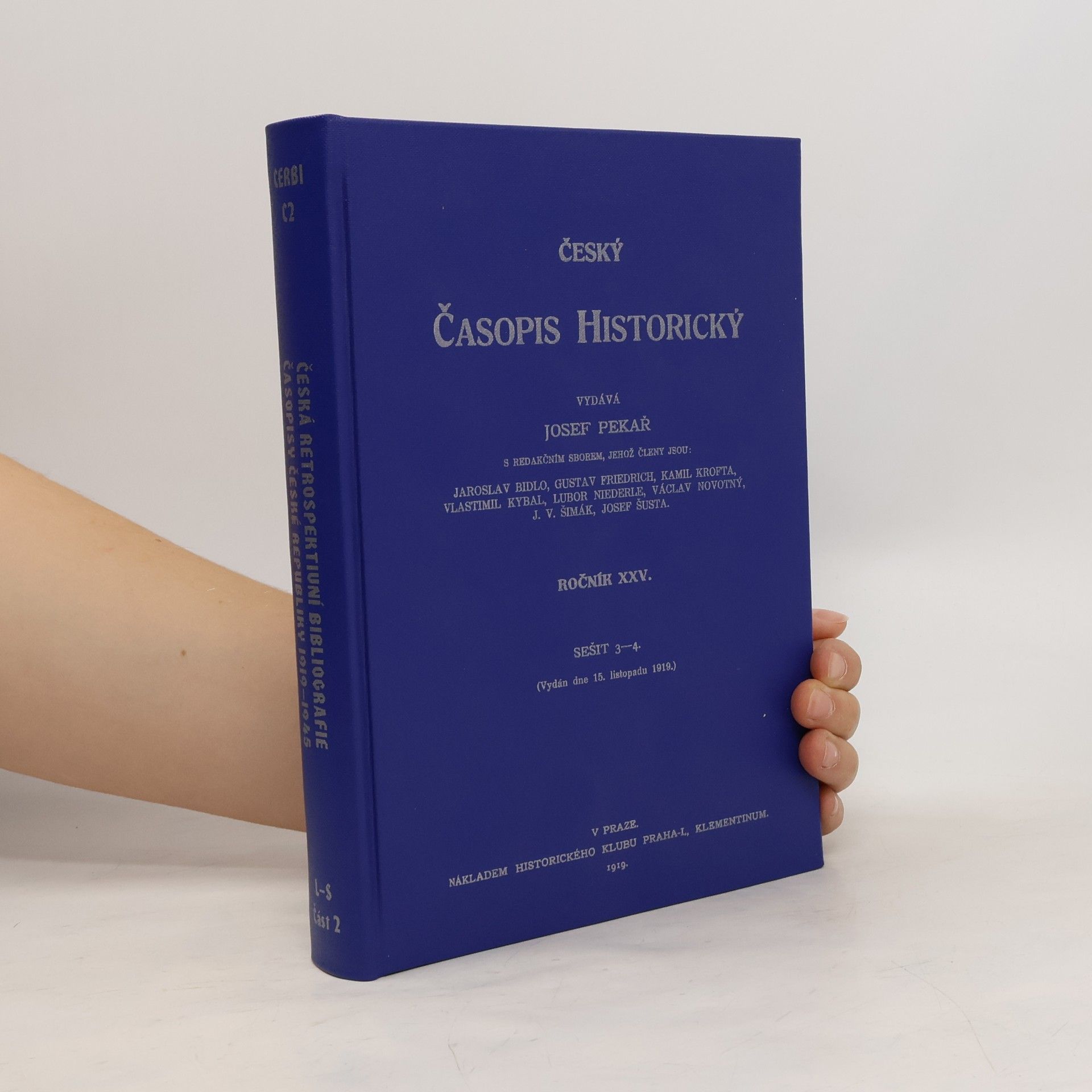 Jaromír Kubíček Český časopis historický 1 - 4