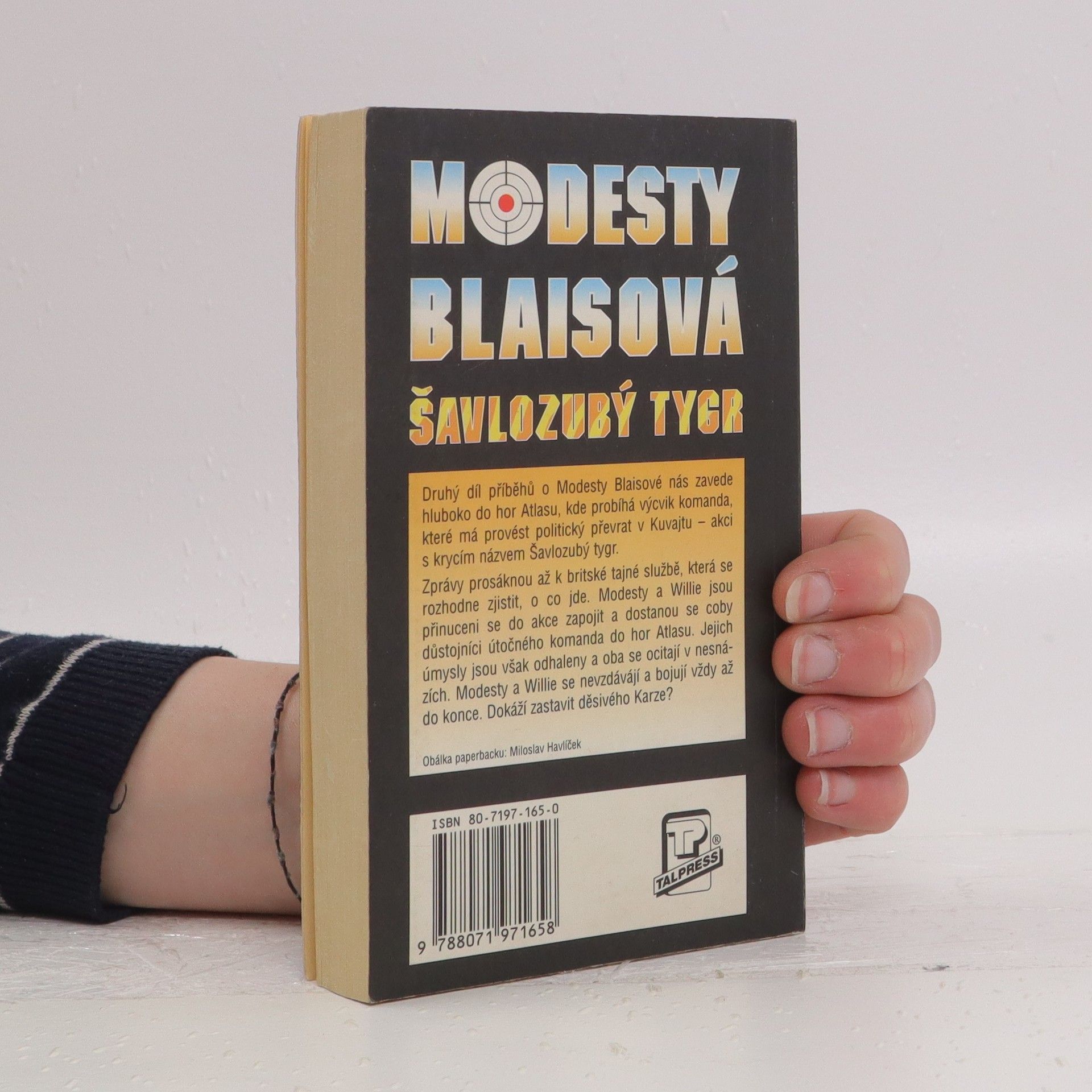 Peter O. Donnell Modesty Blaisová. Šavlozubý tygr