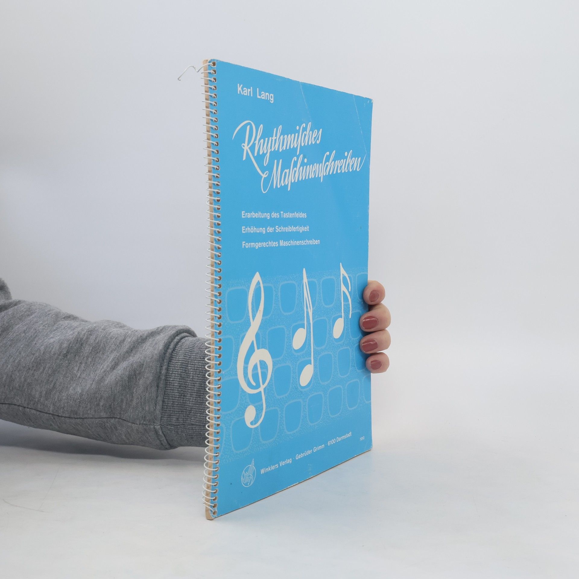 Karl Lang Rhythmisches Maschinenschreiben