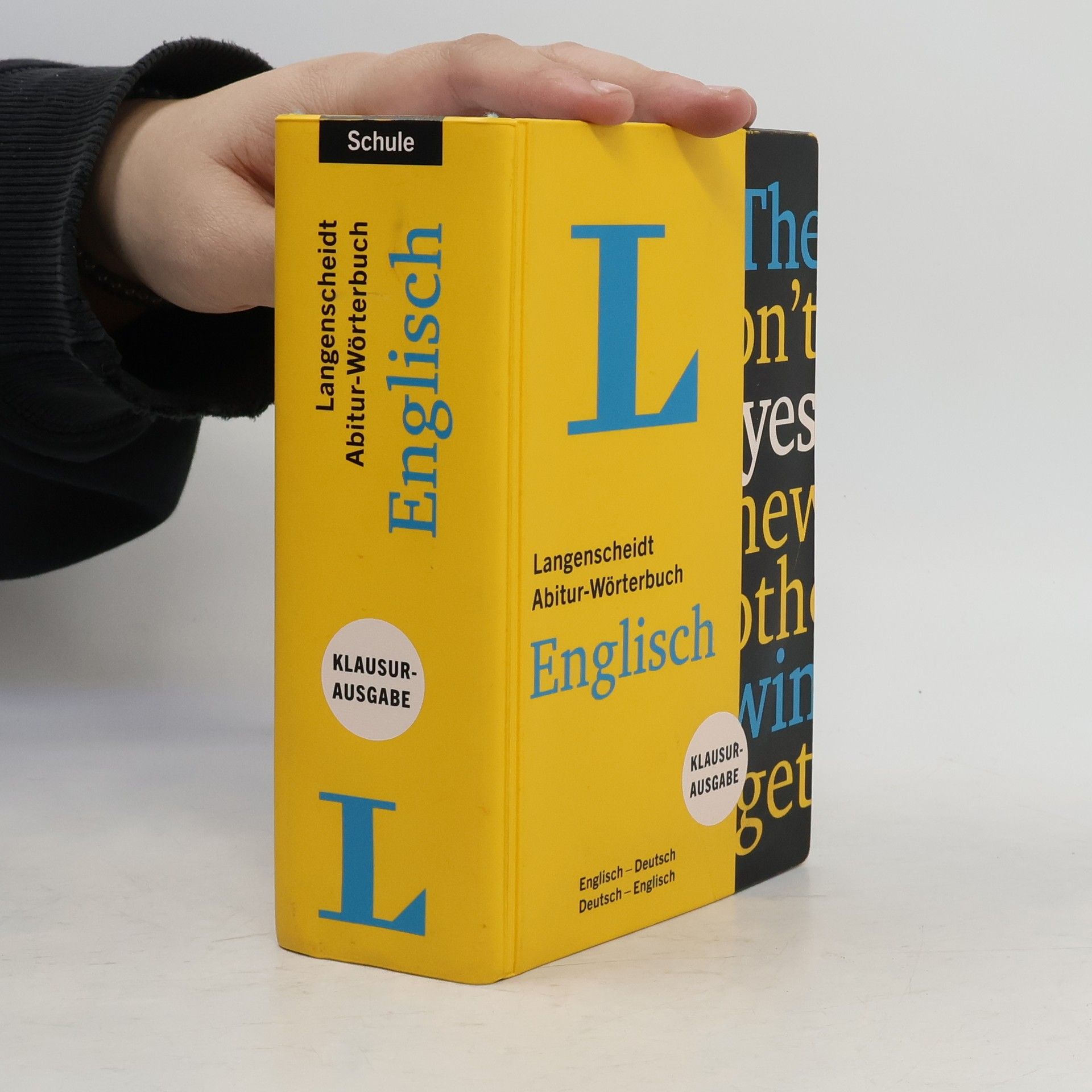 Autorenkollektiv Langenscheidt Abitur-Wörterbuch Englisch