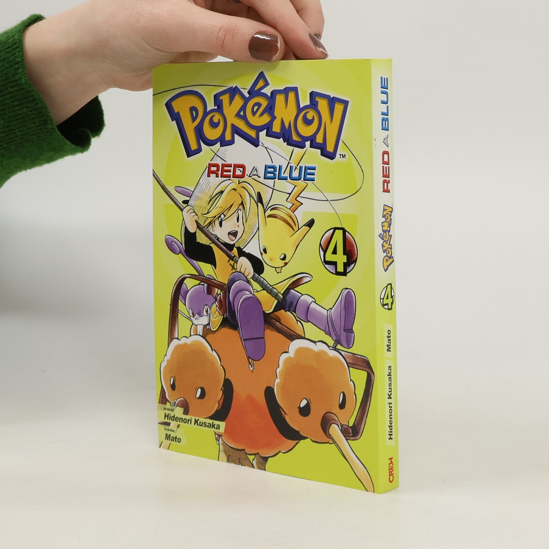 Hidenori Kusaka Pokémon. Red a Blue 4