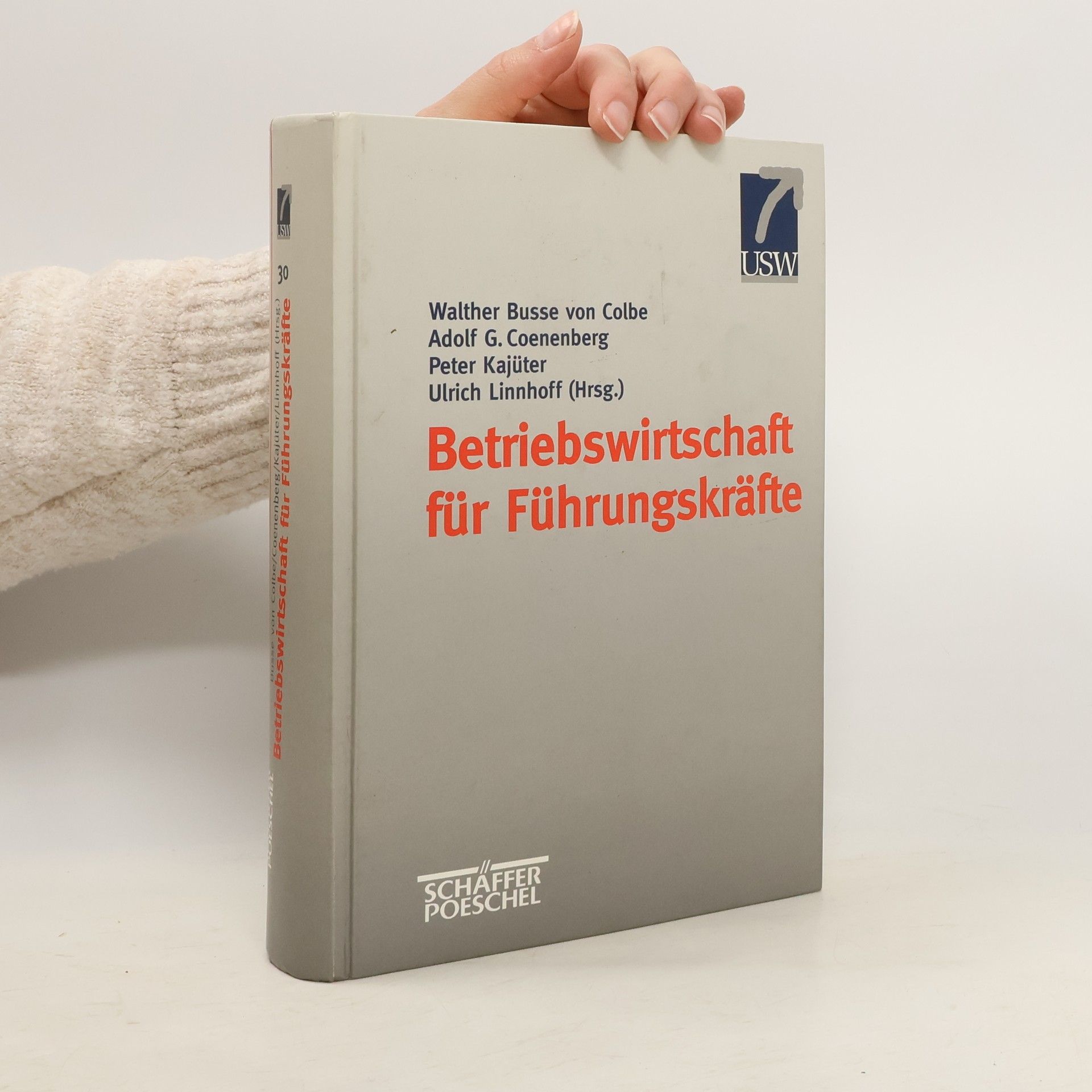 Walther Busse von Colbe Betriebswirtschaft für Führungskräfte