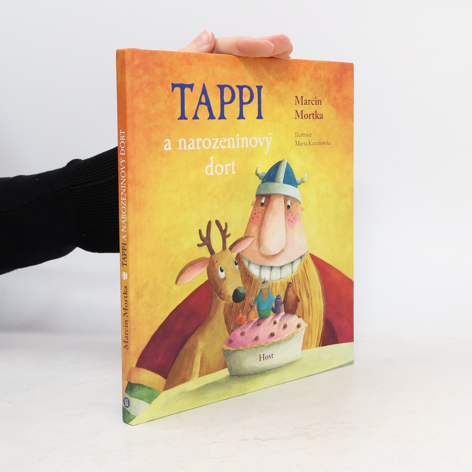 Marcin Mortka Tappi a narozeninový dort