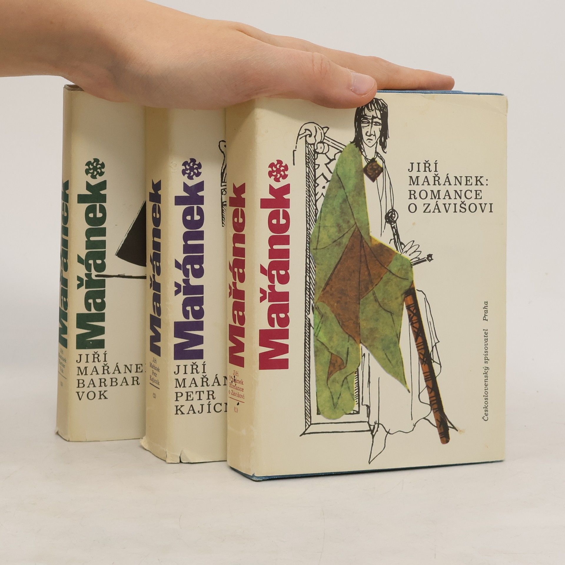Jiří Mařánek Trilogie pětilisté růže 1.-3. díl