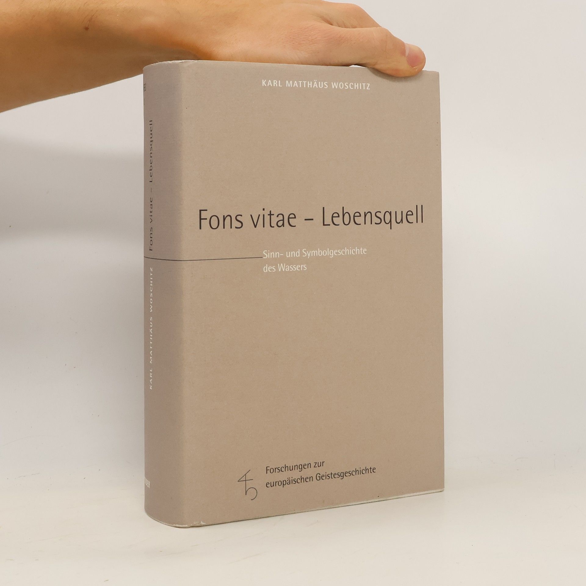 Karl Matthäus Woschitz Fons vitae - Lebensquell