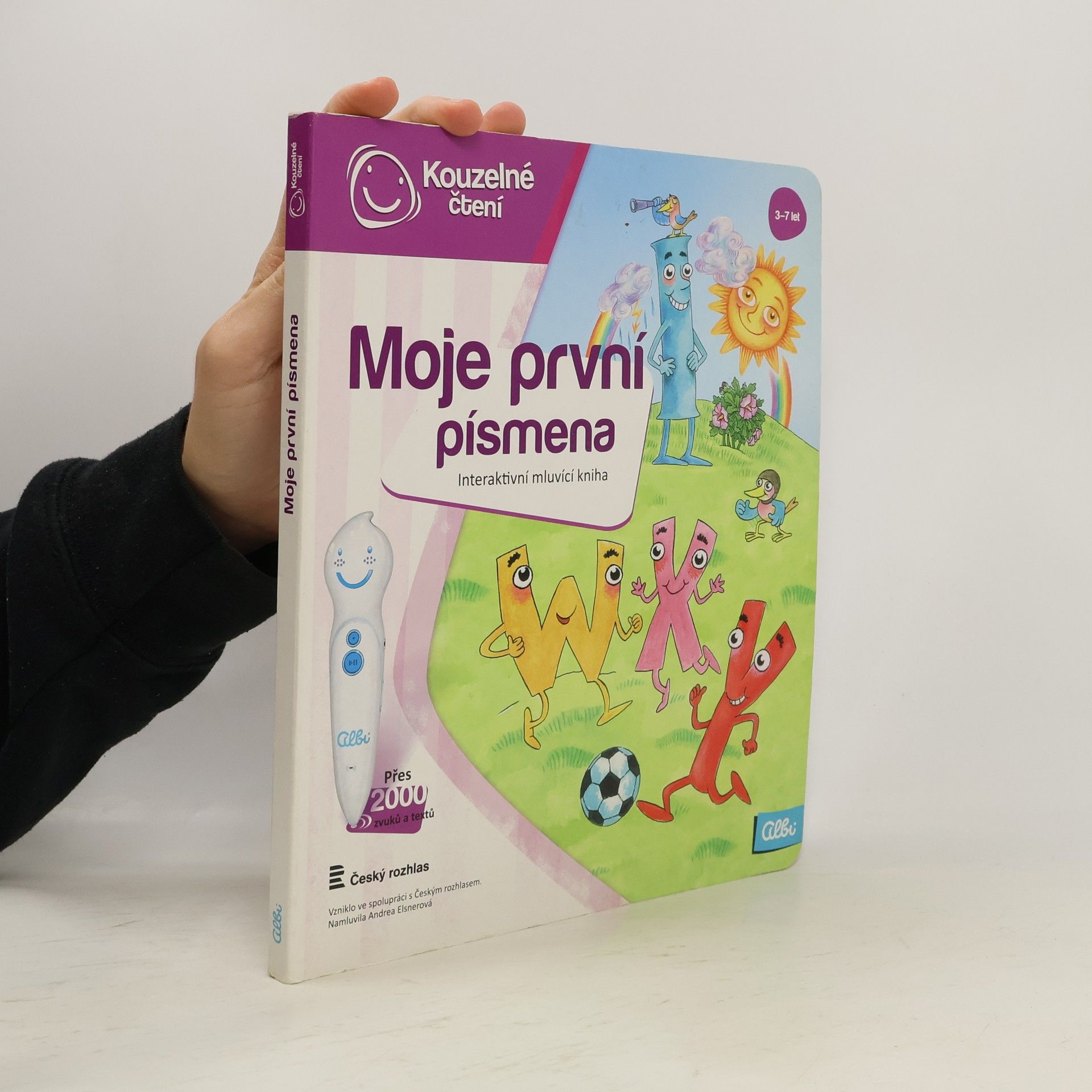 Jan Vodňanský Moje první písmena. Interaktivní mluvící kniha