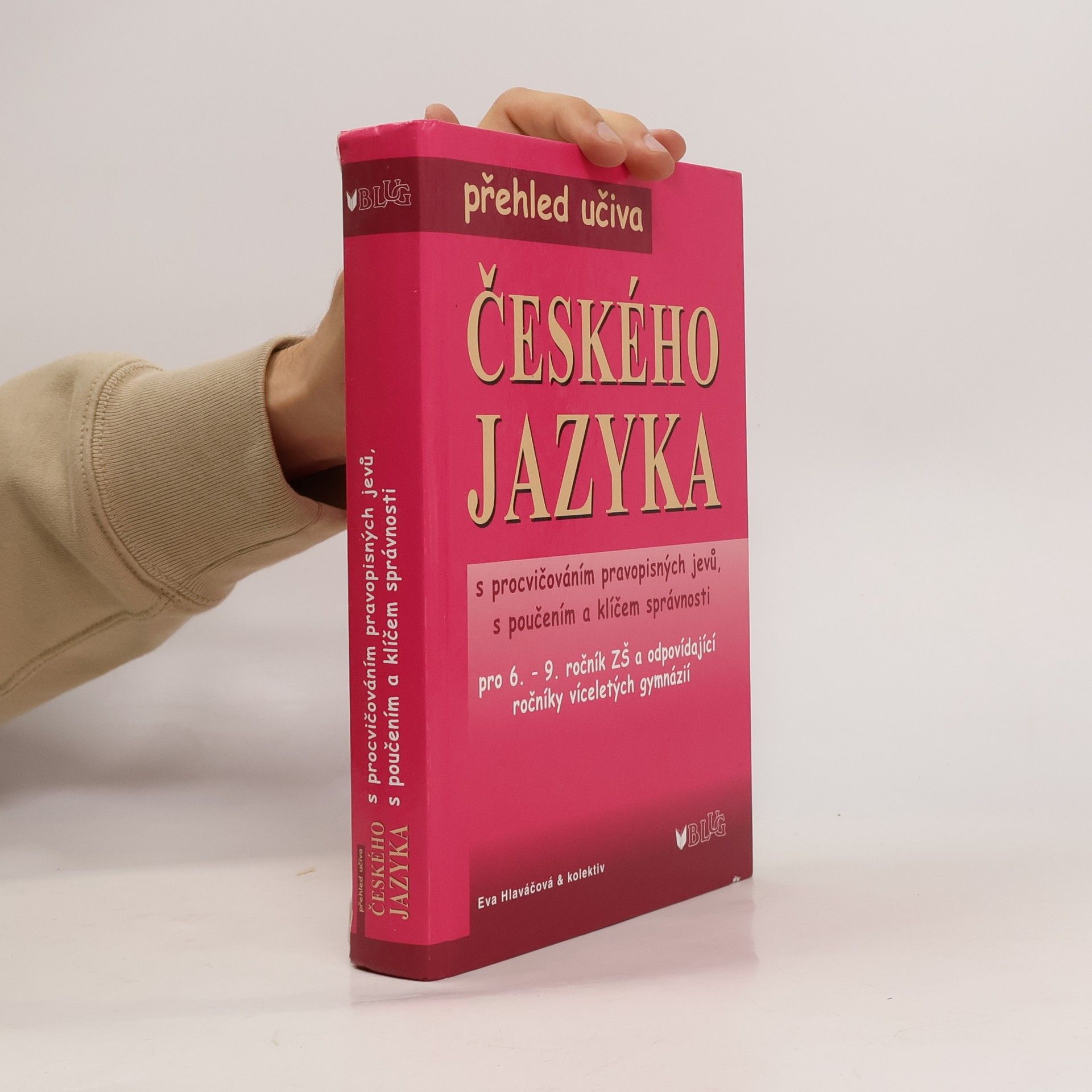 AA.VV. Přehled učiva českého jazyka s procvičováním pravopisných jevů, s poučením a klíčem správnosti