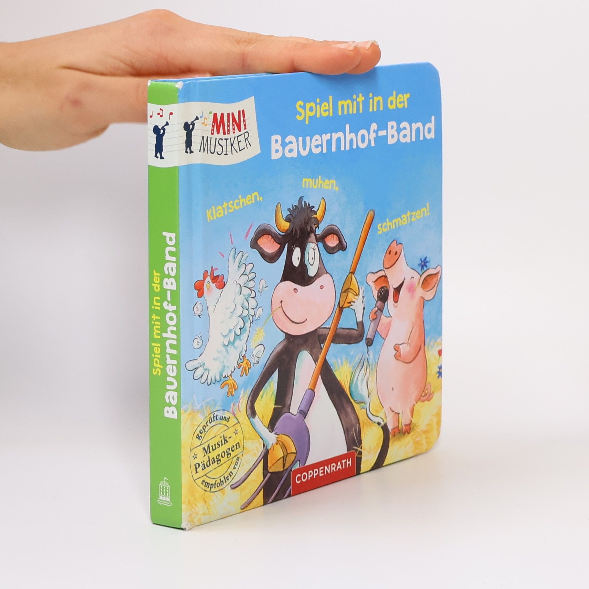 Spiel mit in der Bauernhof-Band