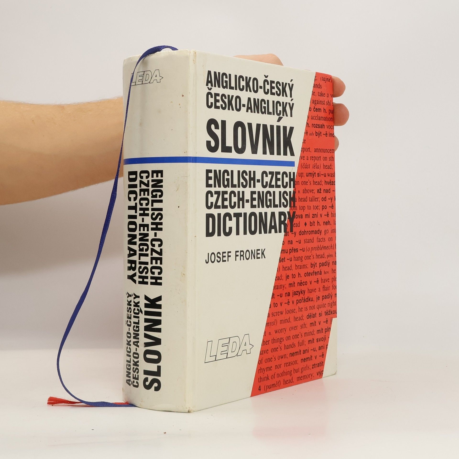 Josef Fronek Anglicko-český, česko-anglický slovník = English-czech, czech-english dictionary