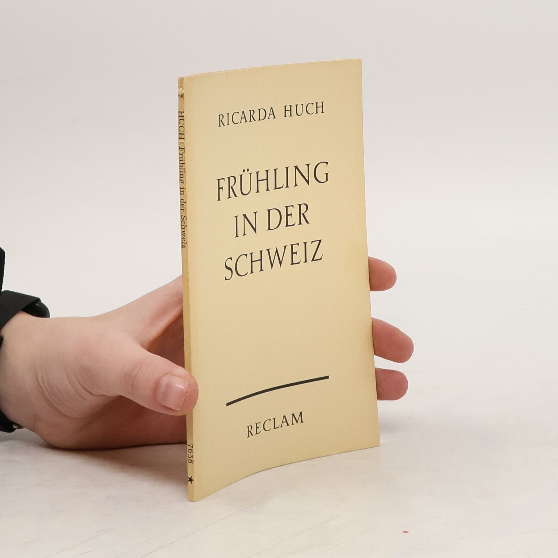 Ricarda Huch Frühling in der Schweiz