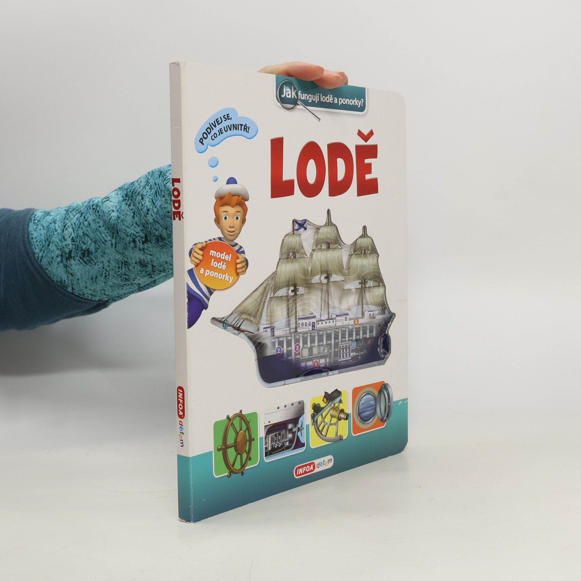 Lodě : jak fungují lodě a ponorky? (interaktivní kniha)