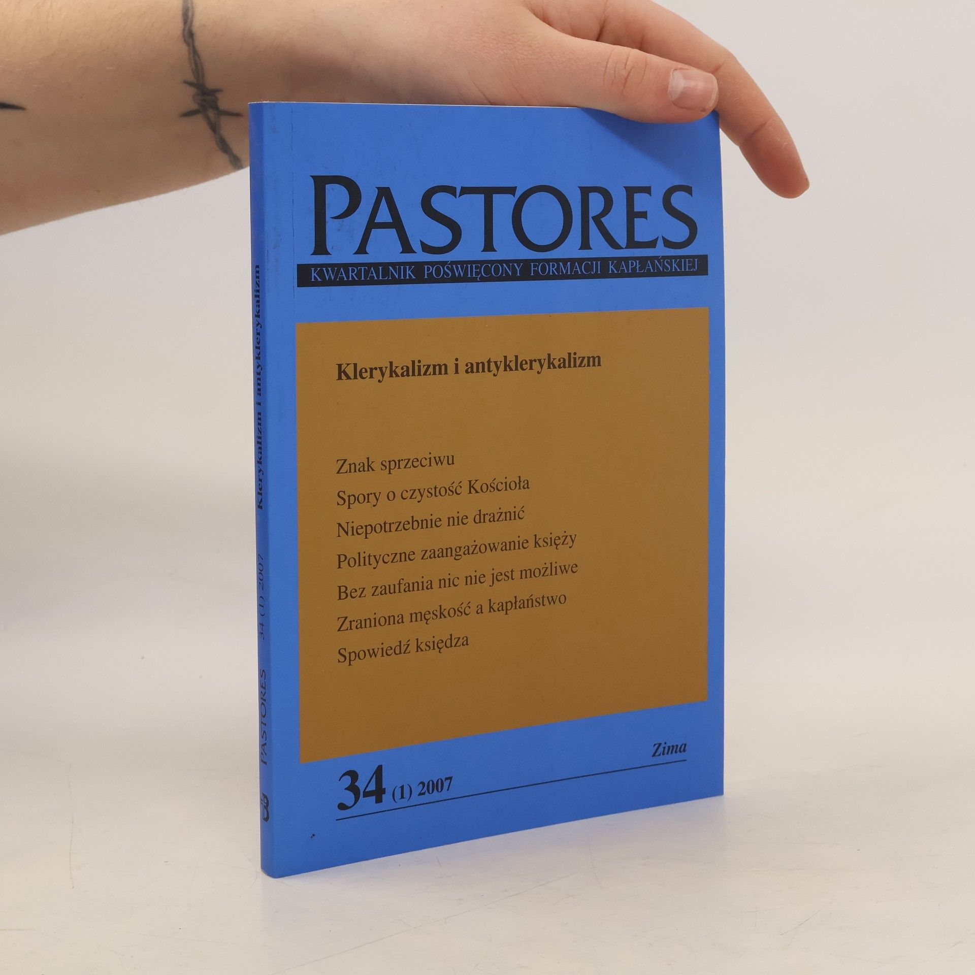 Collectif d'auteurs Pastores. Nr. 34 (1) 2007